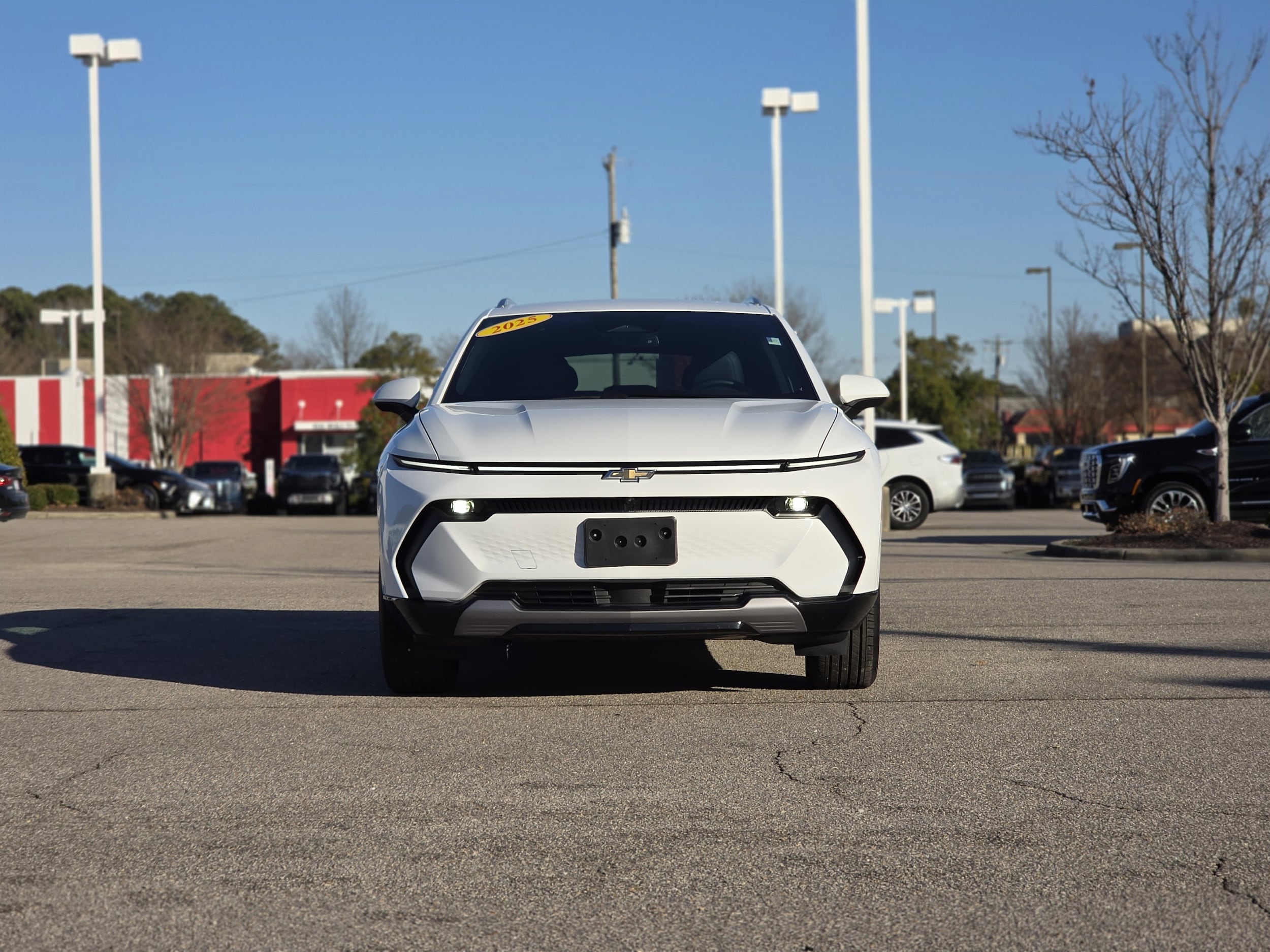 Used 2025 Chevrolet Equinox EV 1LT with VIN 3GN7DNRP7SS202451 for sale in Wilson, NC