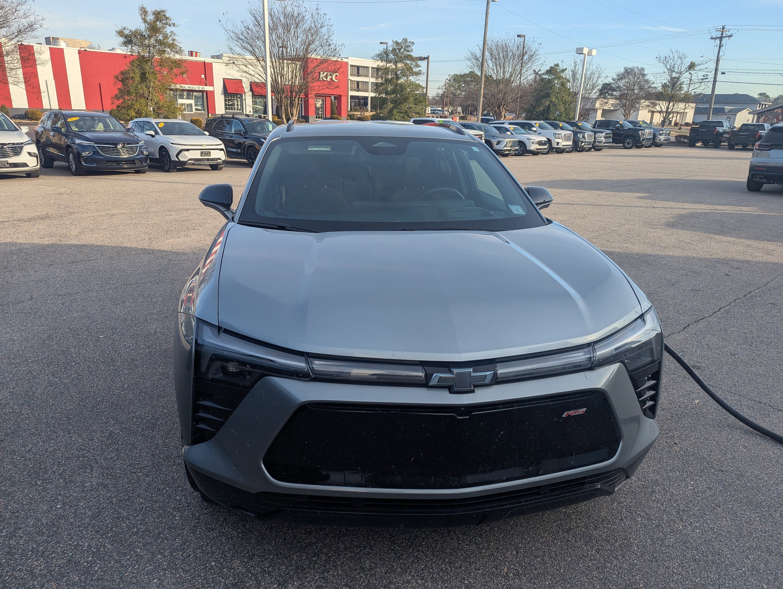 Used 2024 Chevrolet Blazer EV RS with VIN 3GNKDCRJ8RS169299 for sale in Wilson, NC