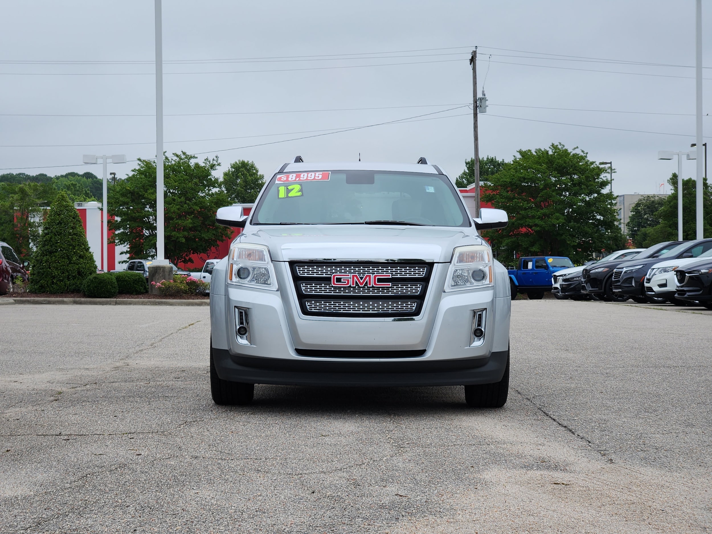 Used 2012 GMC Terrain SLT-2 with VIN 2GKALWEK1C6203293 for sale in Wilson, NC