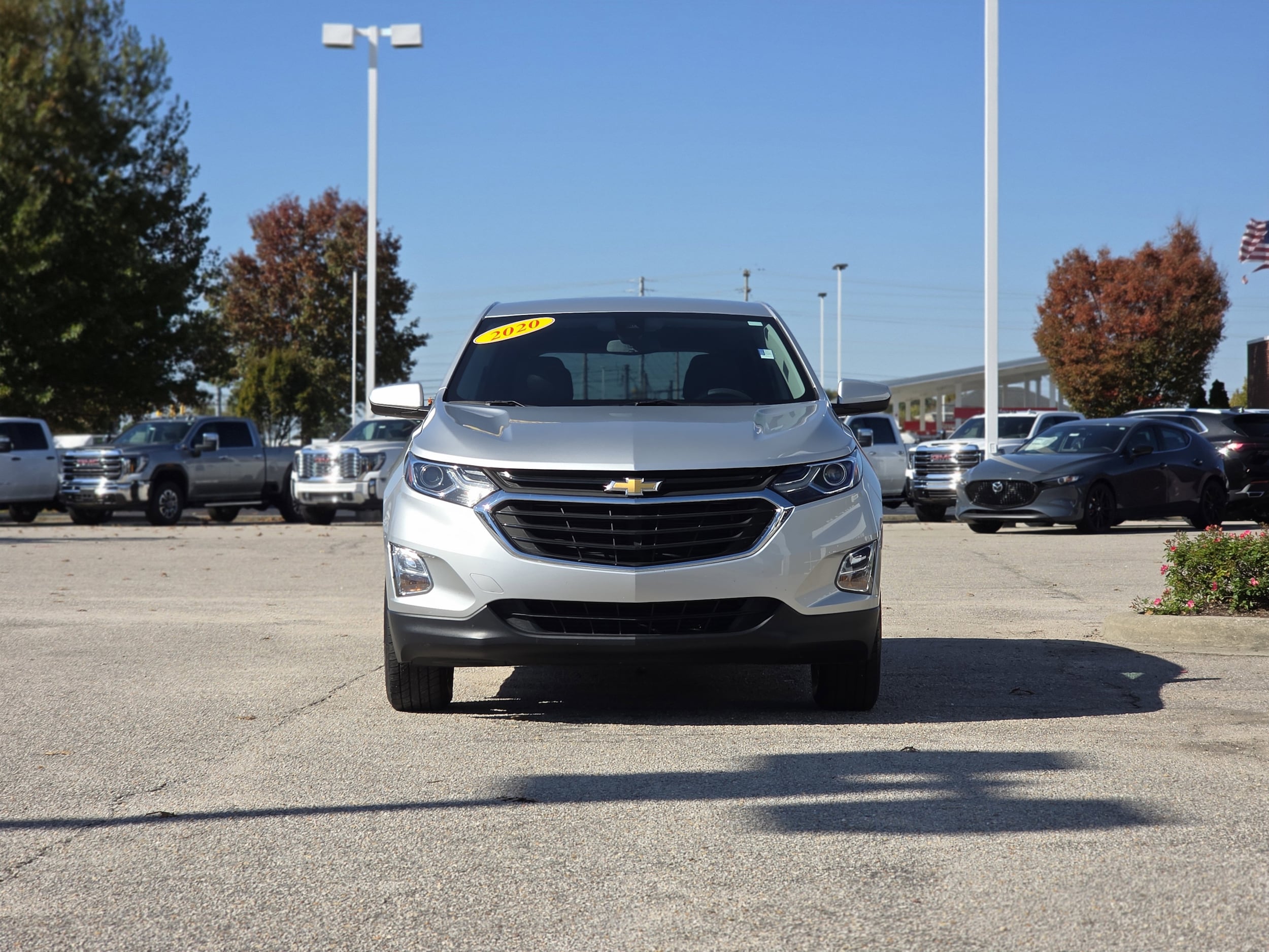 Used 2020 Chevrolet Equinox LT with VIN 3GNAXUEV0LS511496 for sale in Wilson, NC