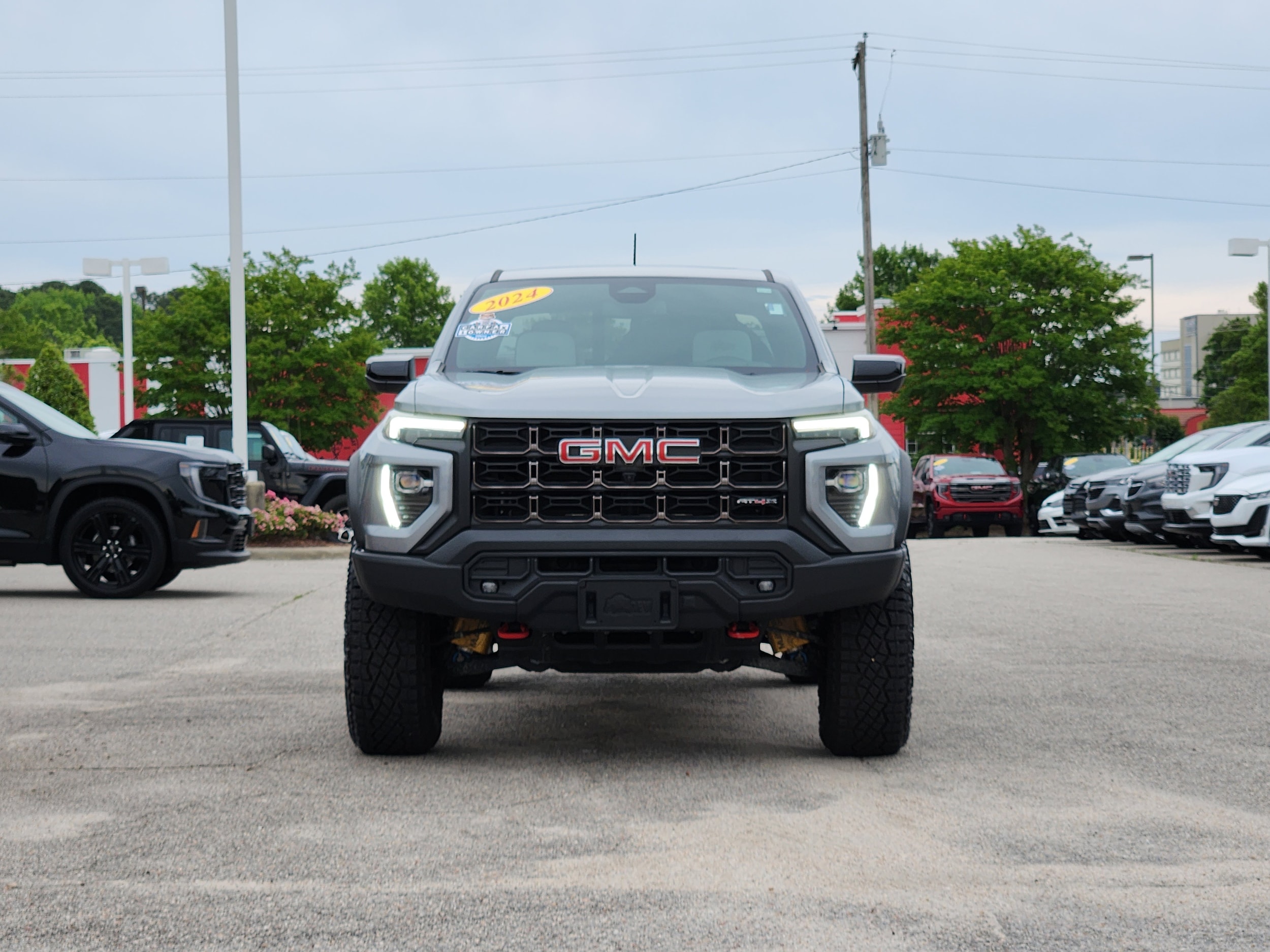Used 2024 GMC Canyon AT4X with VIN 1GTP6EEKXR1100537 for sale in Wilson, NC
