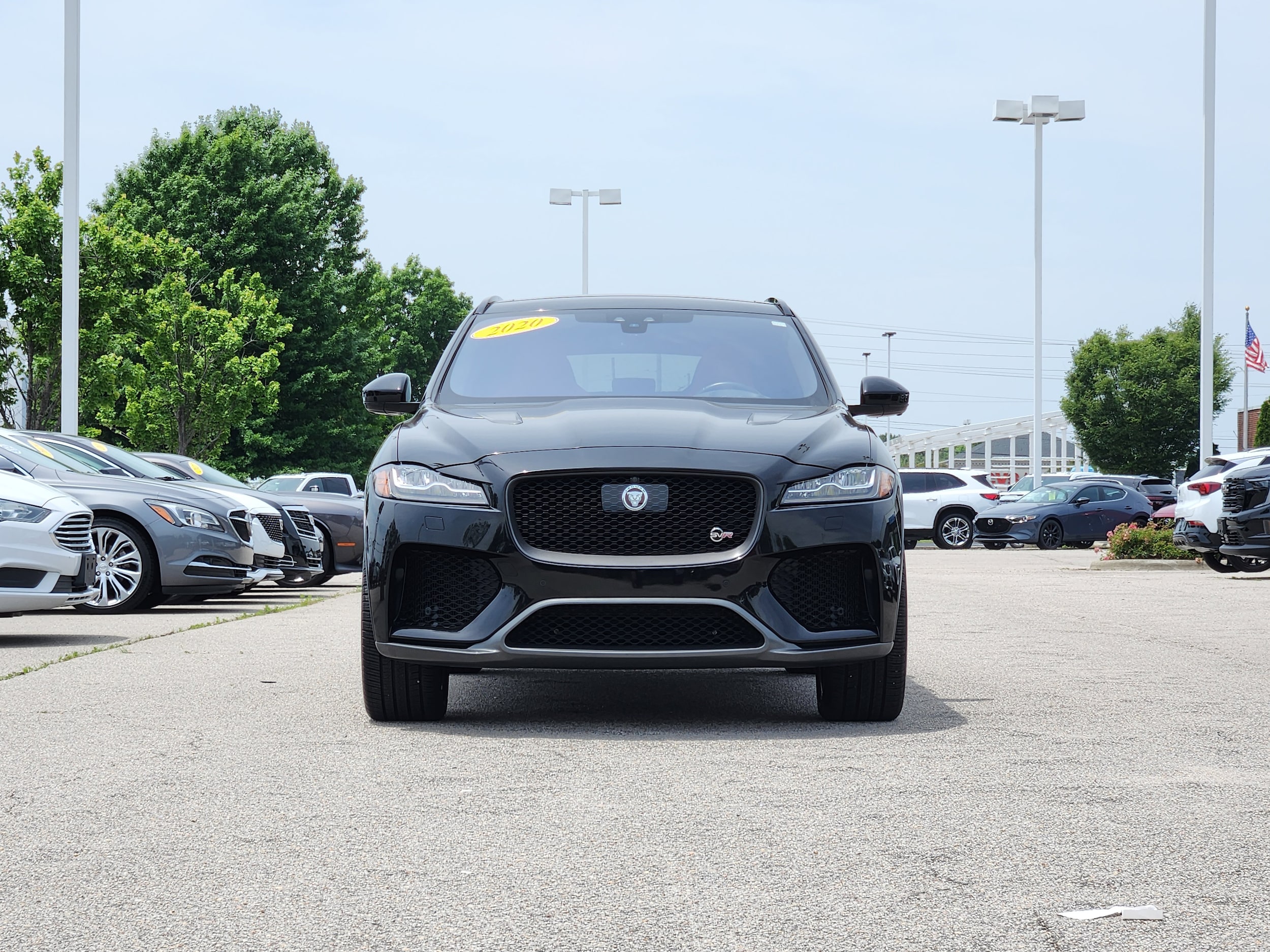 Used 2020 Jaguar F-Pace SVR with VIN SADCZ2EE6LA617246 for sale in Wilson, NC