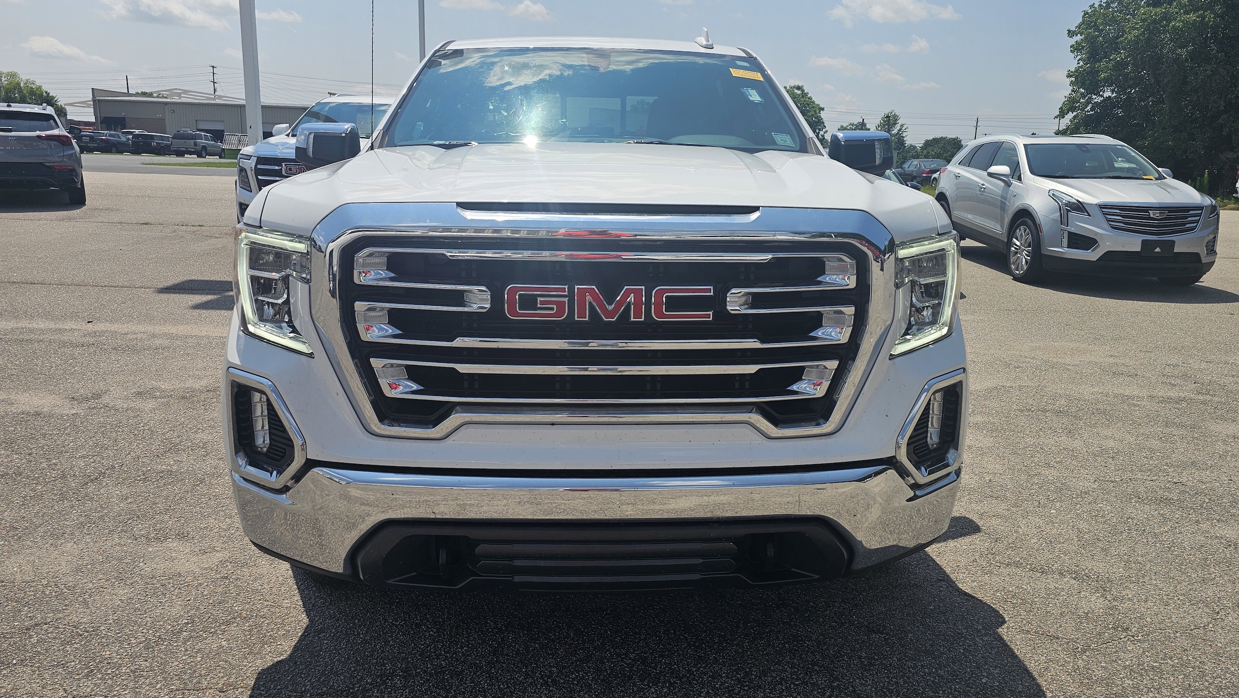 Used 2022 GMC Sierra 1500 Limited SLT with VIN 3GTU9DED6NG173941 for sale in Wilson, NC