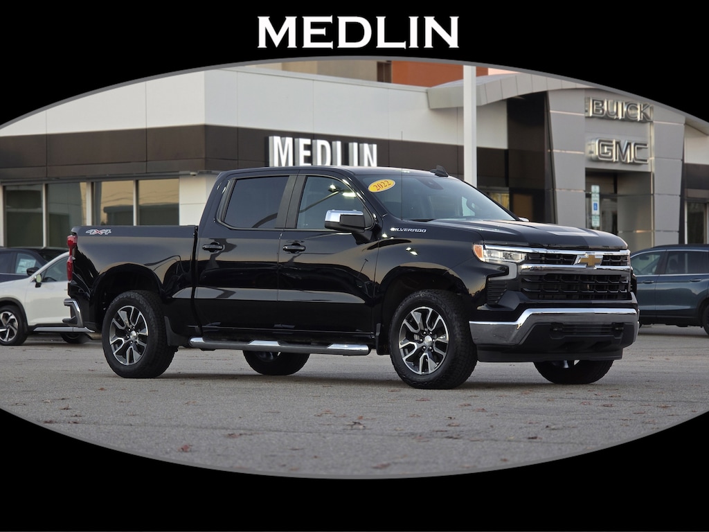 Used 2022 Chevrolet Silverado 1500 LT Crew Cab Pickup