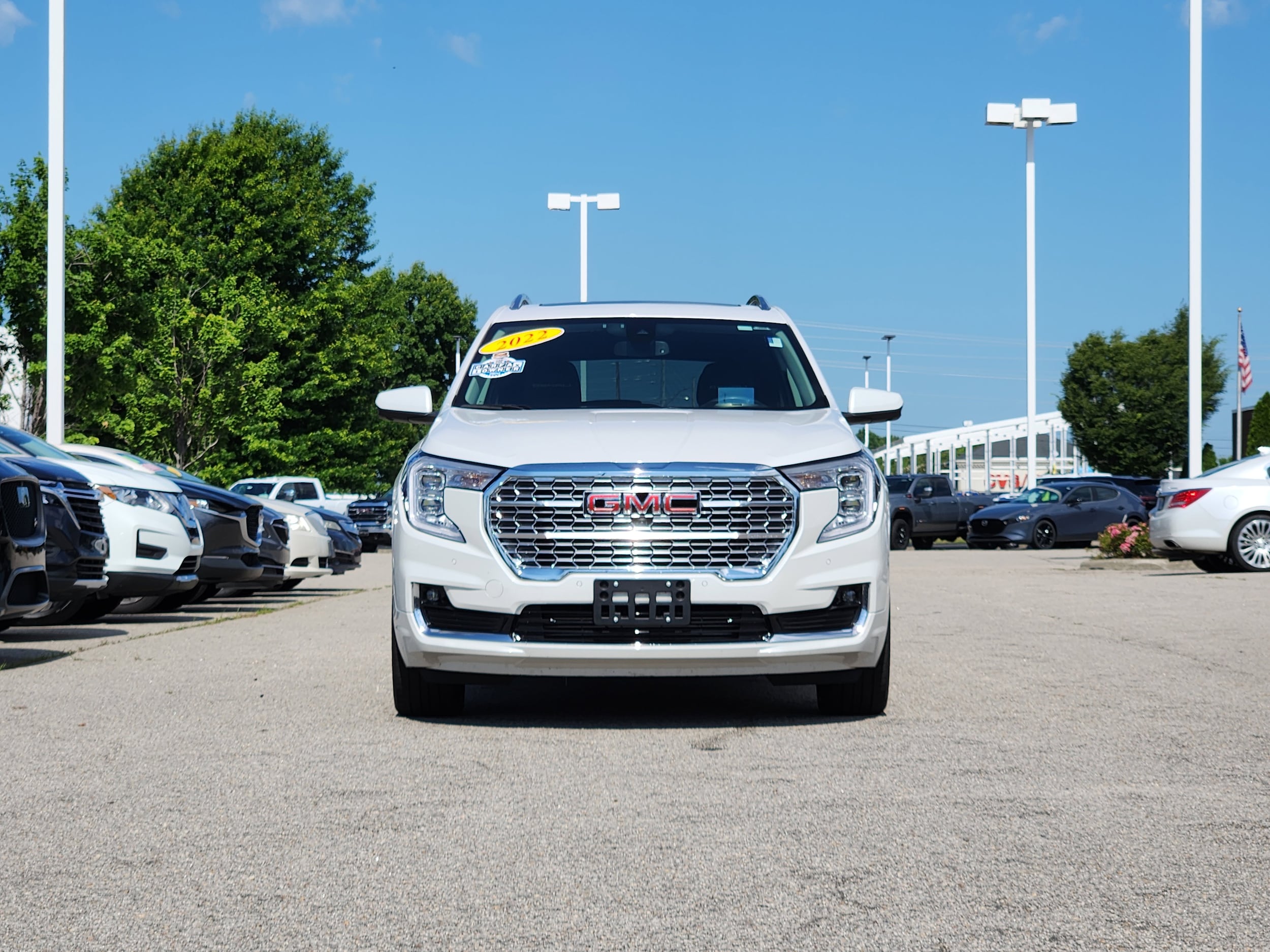 Used 2022 GMC Terrain Denali with VIN 3GKALXEV8NL178665 for sale in Wilson, NC