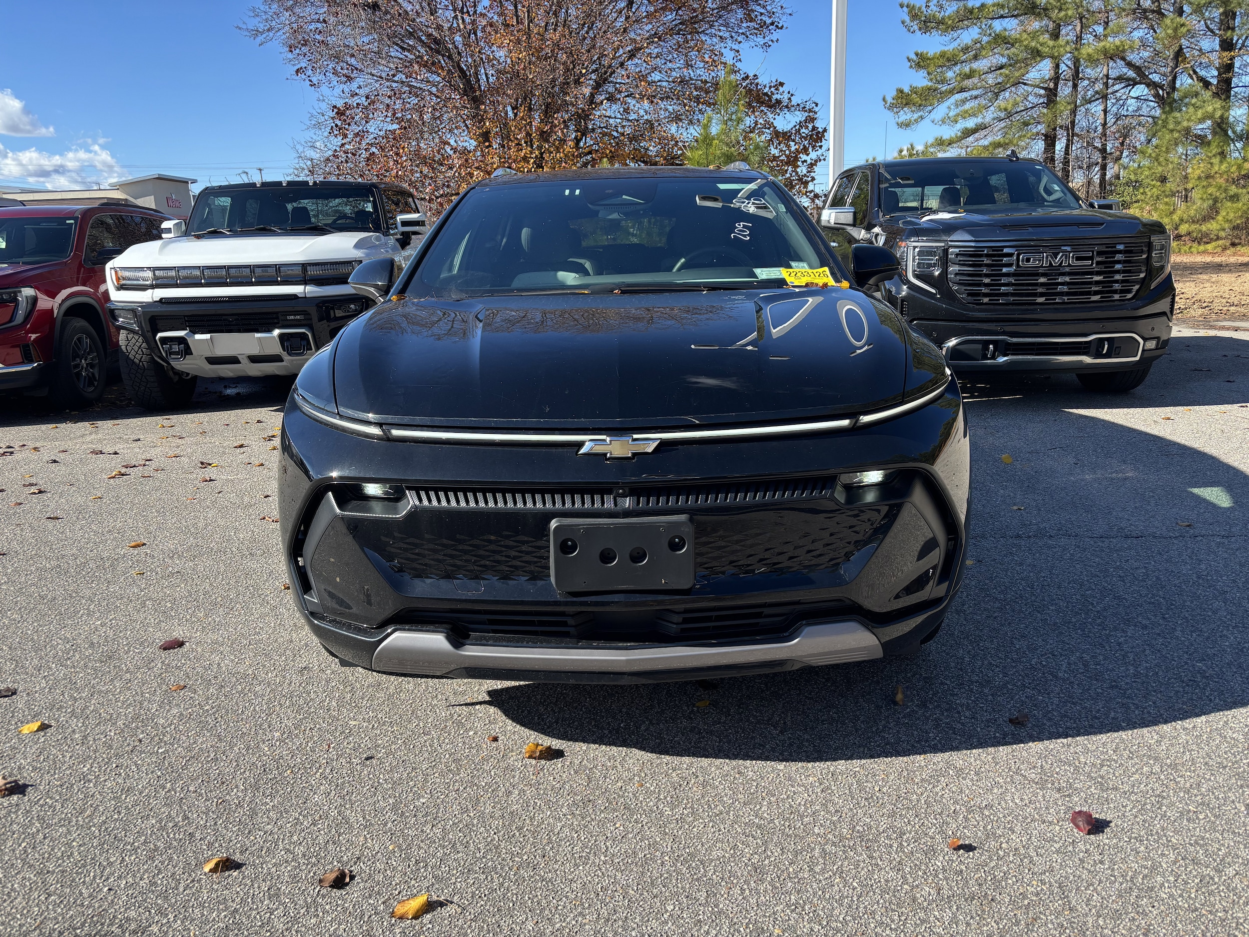 Used 2025 Chevrolet Equinox EV 1LT with VIN 3GN7DNRP4SS202326 for sale in Wilson, NC