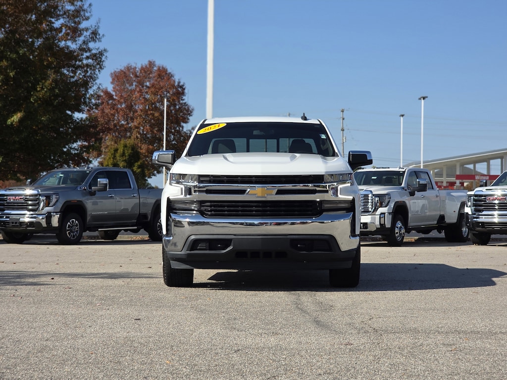 Used 2021 Chevrolet Silverado 1500 LT Crew Cab Pickup