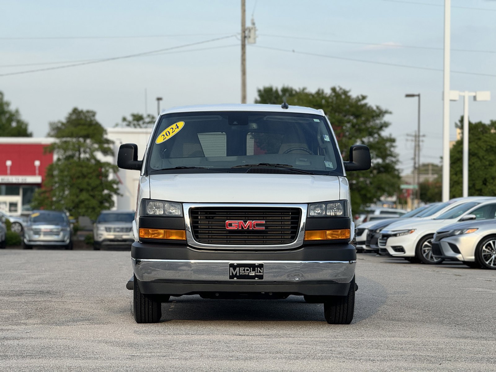 Used 2024 GMC Savana Passenger LT with VIN 1GJW7FFP1R1100086 for sale in Wilson, NC