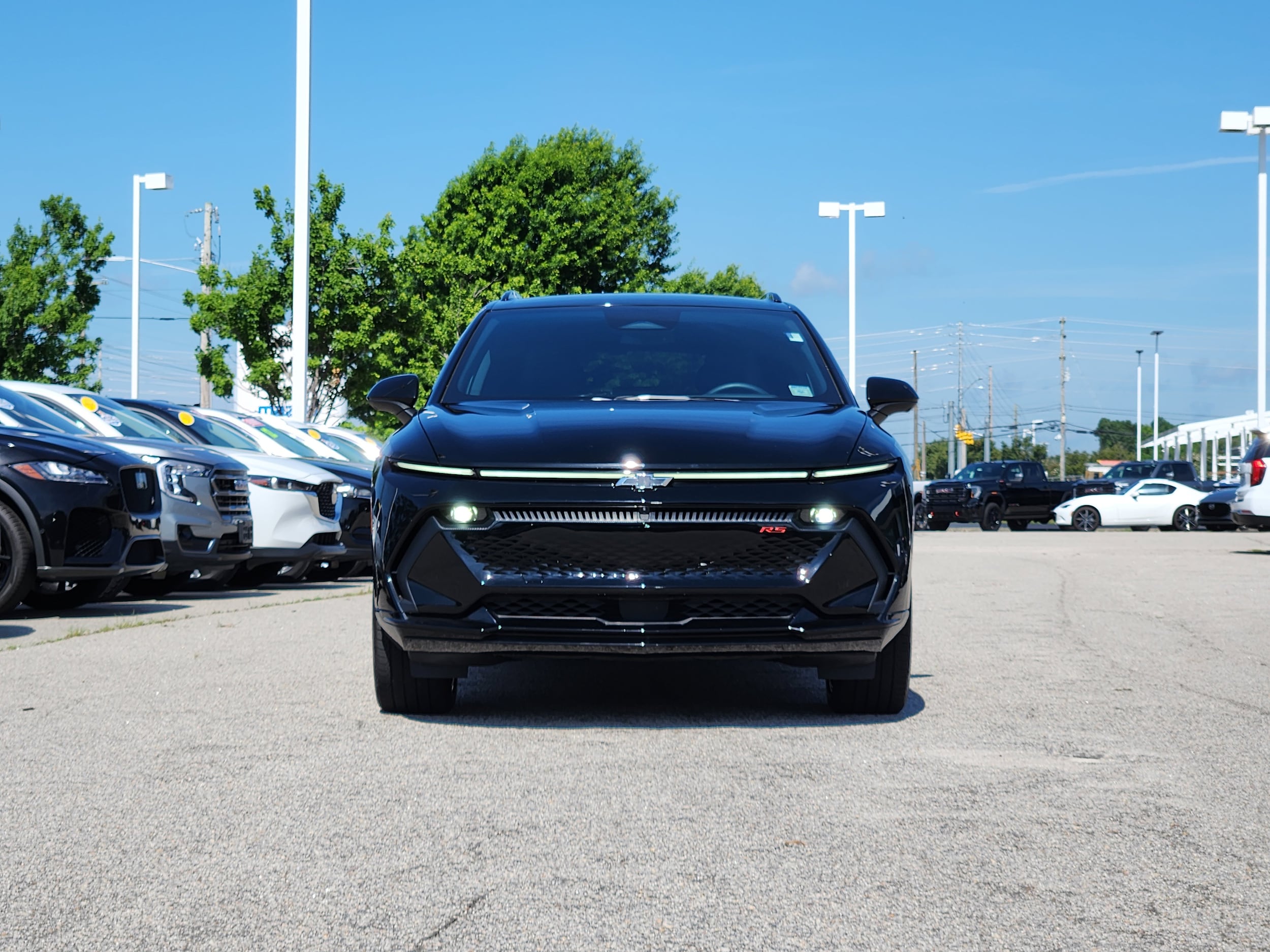 Used 2024 Chevrolet Equinox EV RS with VIN 3GN7DSRR4RS282429 for sale in Wilson, NC