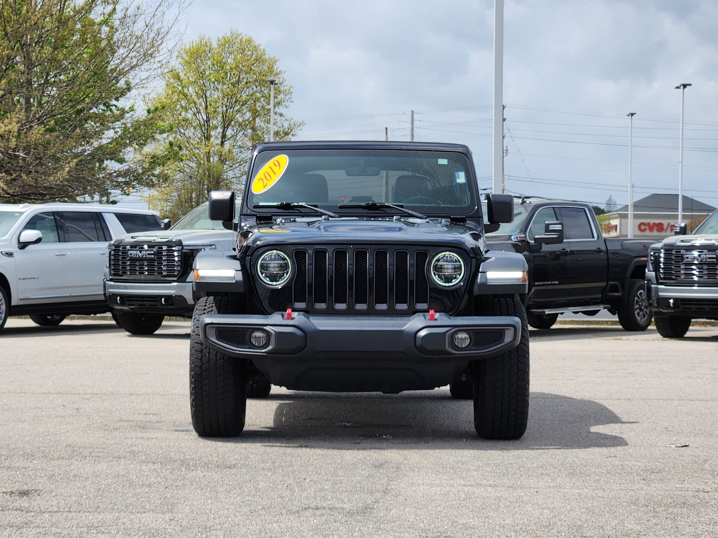 Used 2019 Jeep Wrangler Unlimited Rubicon with VIN 1C4HJXFG0KW547783 for sale in Wilson, NC