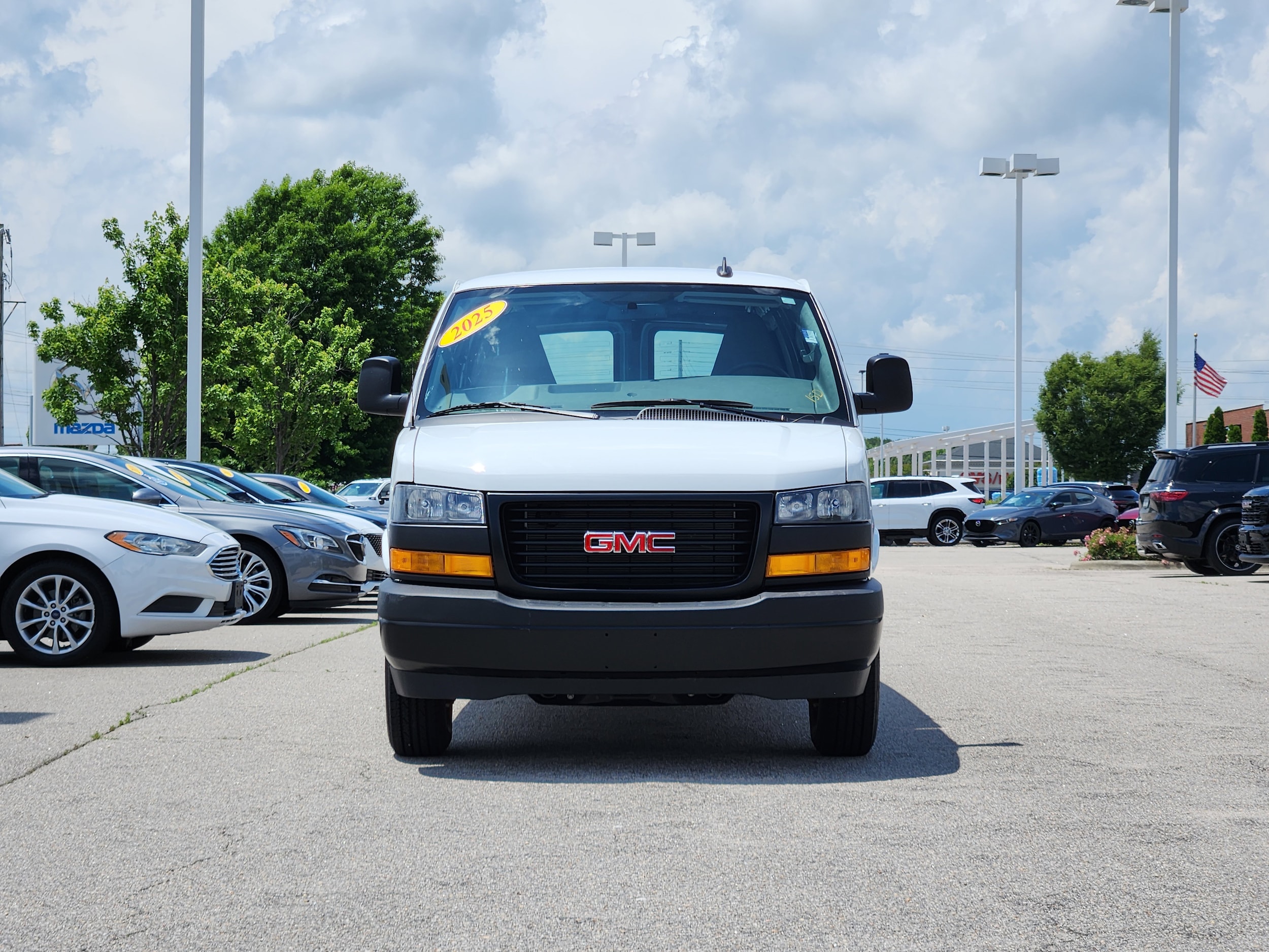 Used 2025 GMC Savana Cargo Work Van with VIN 1GTW7AFP4S1126536 for sale in Wilson, NC