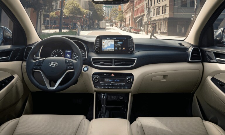 2021 Hyundai Tucson interior front seats