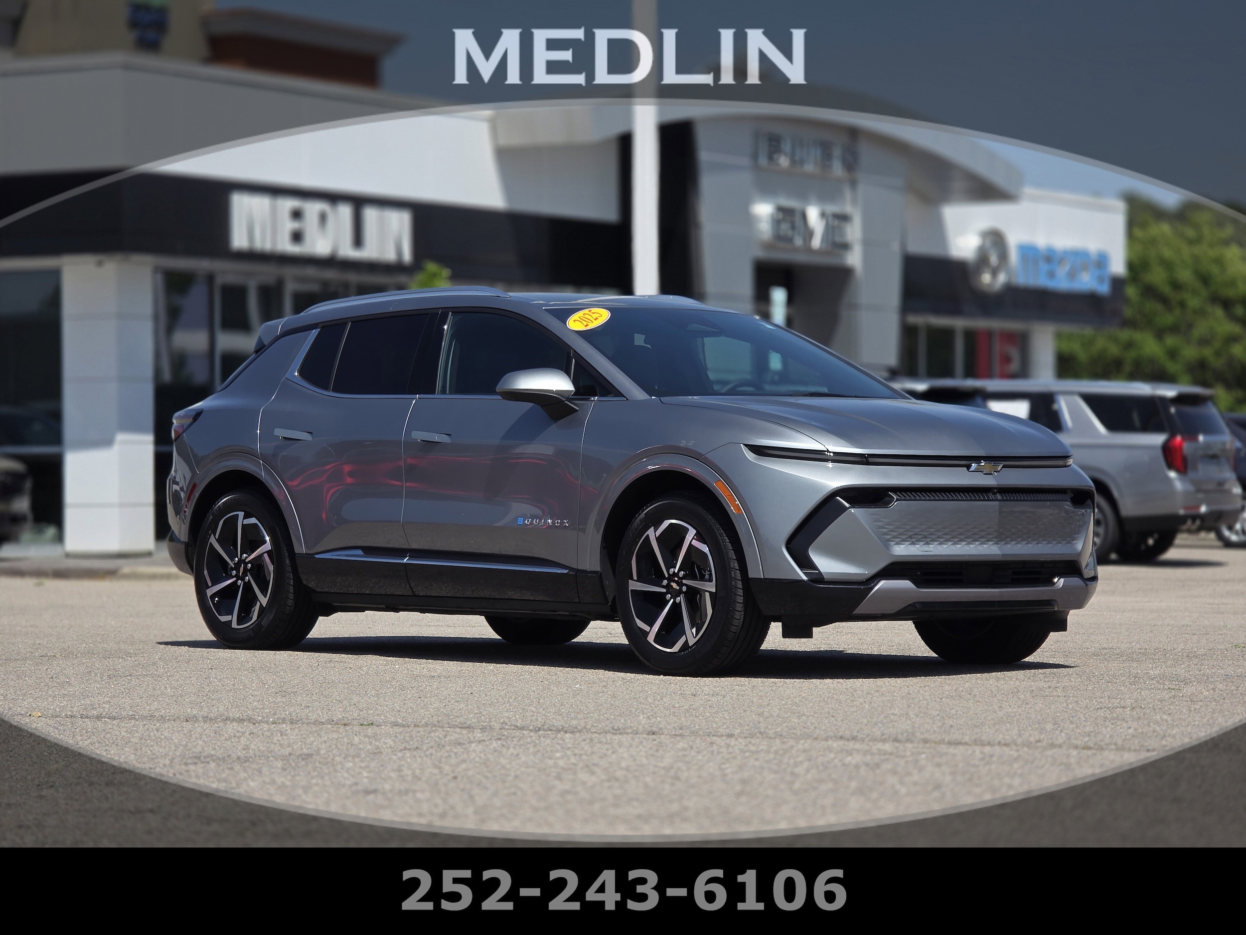 Gray 2025 Chevrolet Equinox EV SUV / Crossover Front-Wheel Drive Automatic