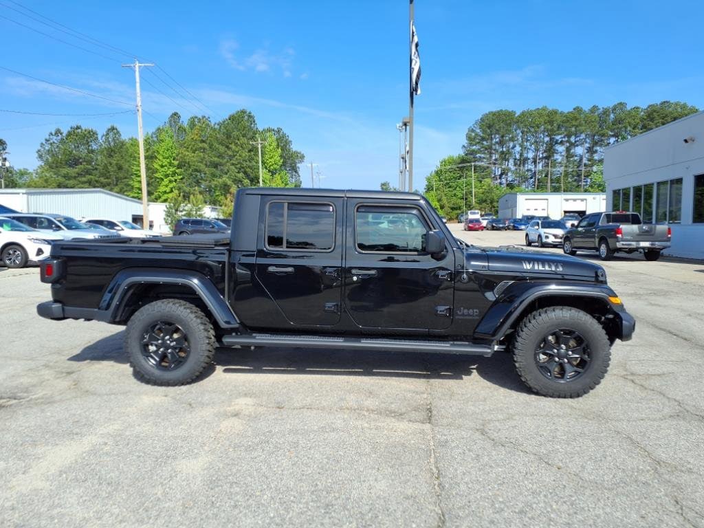 Used 2023 Jeep Gladiator WILLYS SPORT with VIN 1C6HJTAGXPL504861 for sale in Rocky Mount, NC