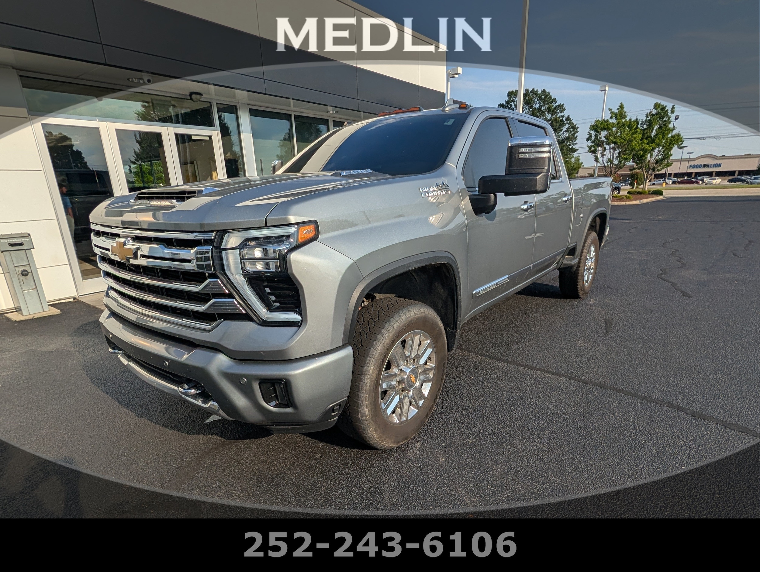 Gray 2024 Chevrolet Silverado 2500HD Pickup Truck Four-Wheel Drive Automatic