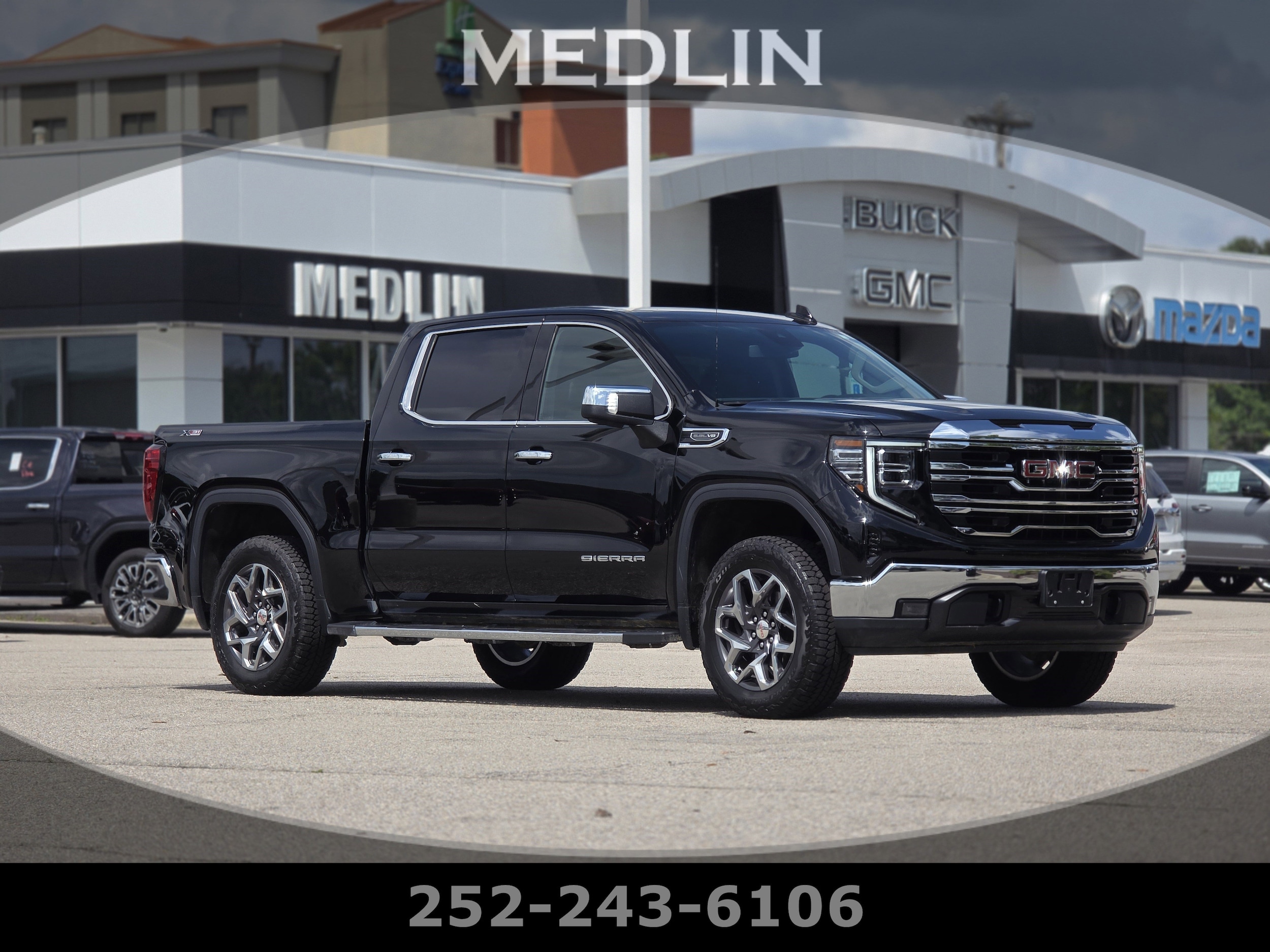  2024 GMC Sierra 1500 SLT Crew Cab 4WD   