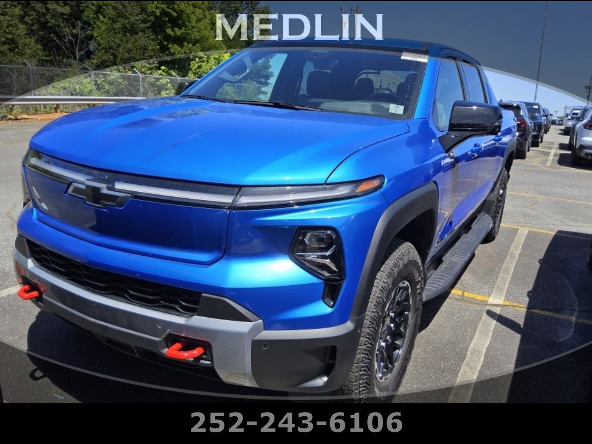 Blue 2026 Chevrolet Silverado EV Pickup Truck All-Wheel Drive Automatic