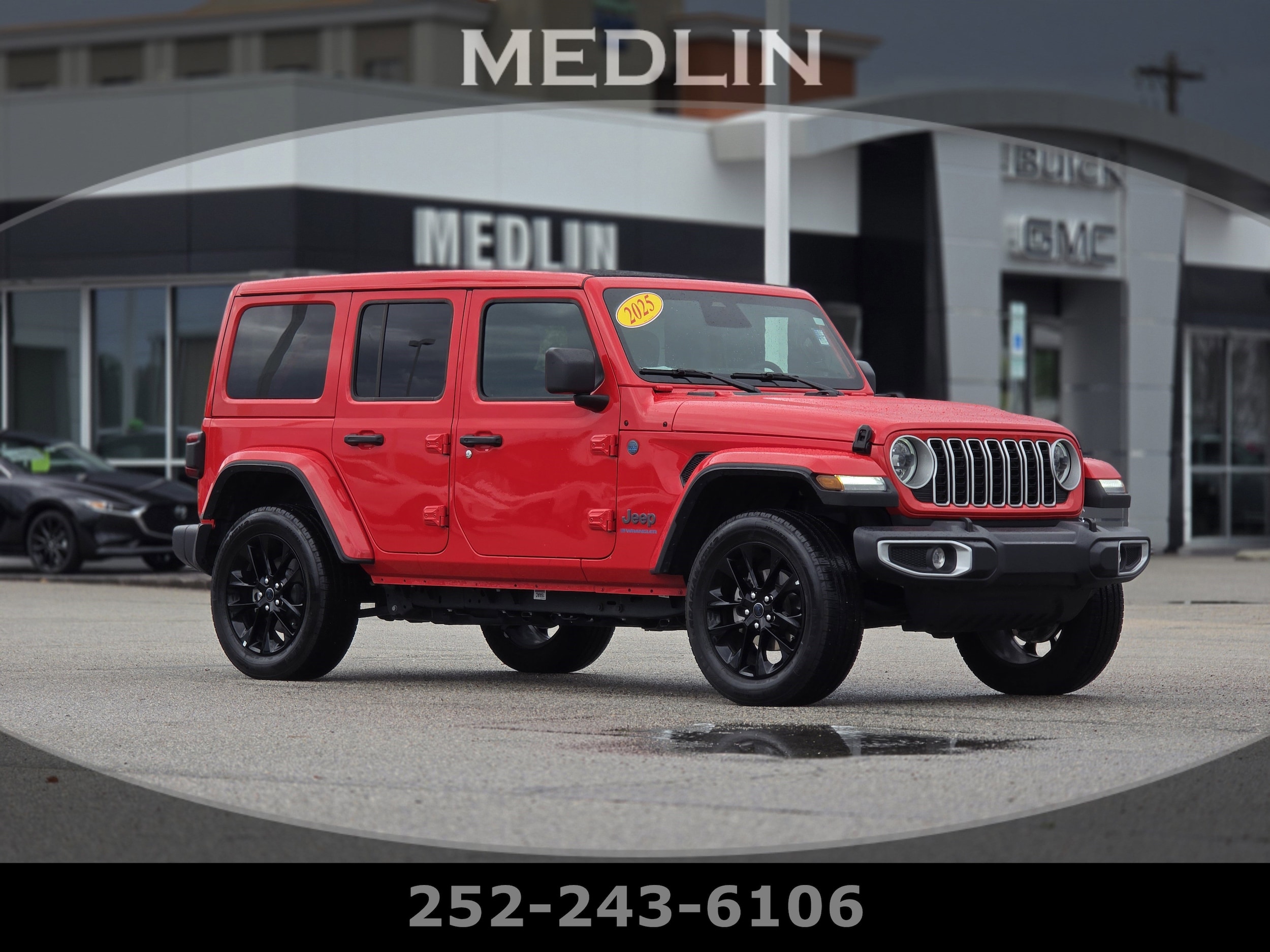  2025 Jeep Wrangler 4xe Sahara 4WD   