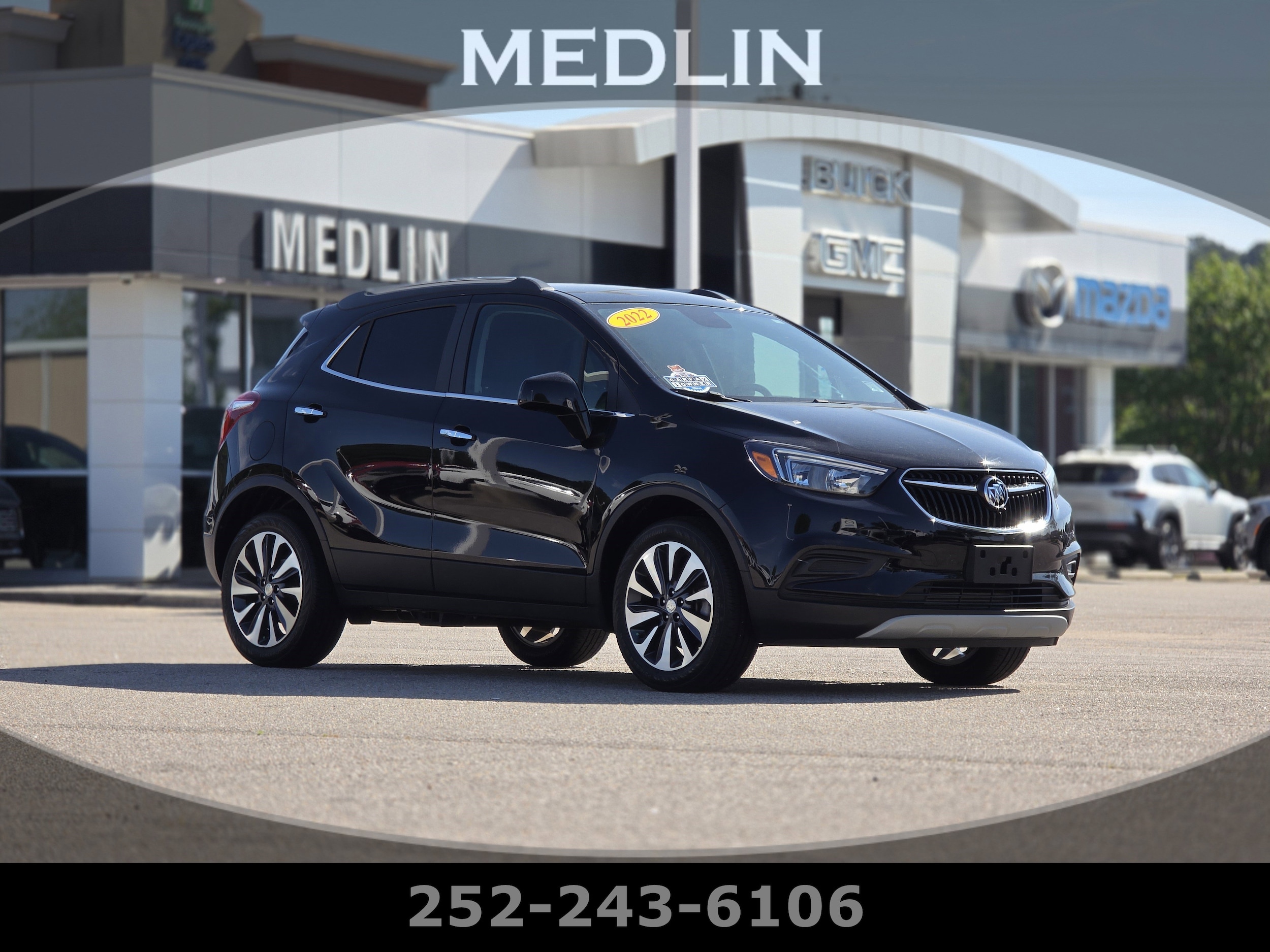 Black 2022 Buick Encore SUV / Crossover Front-Wheel Drive Automatic