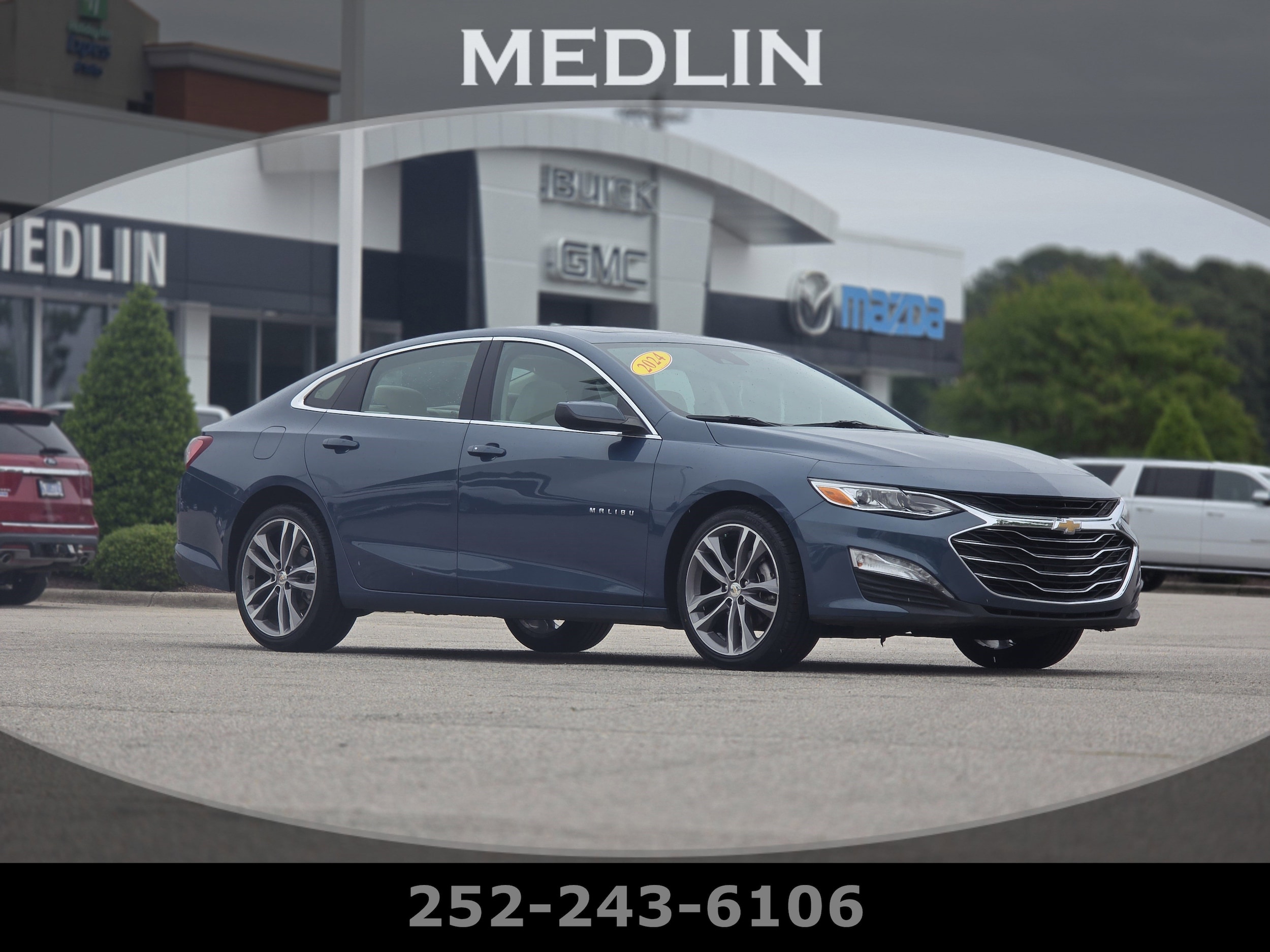  2024 Chevrolet Malibu LT with 2LT FWD   