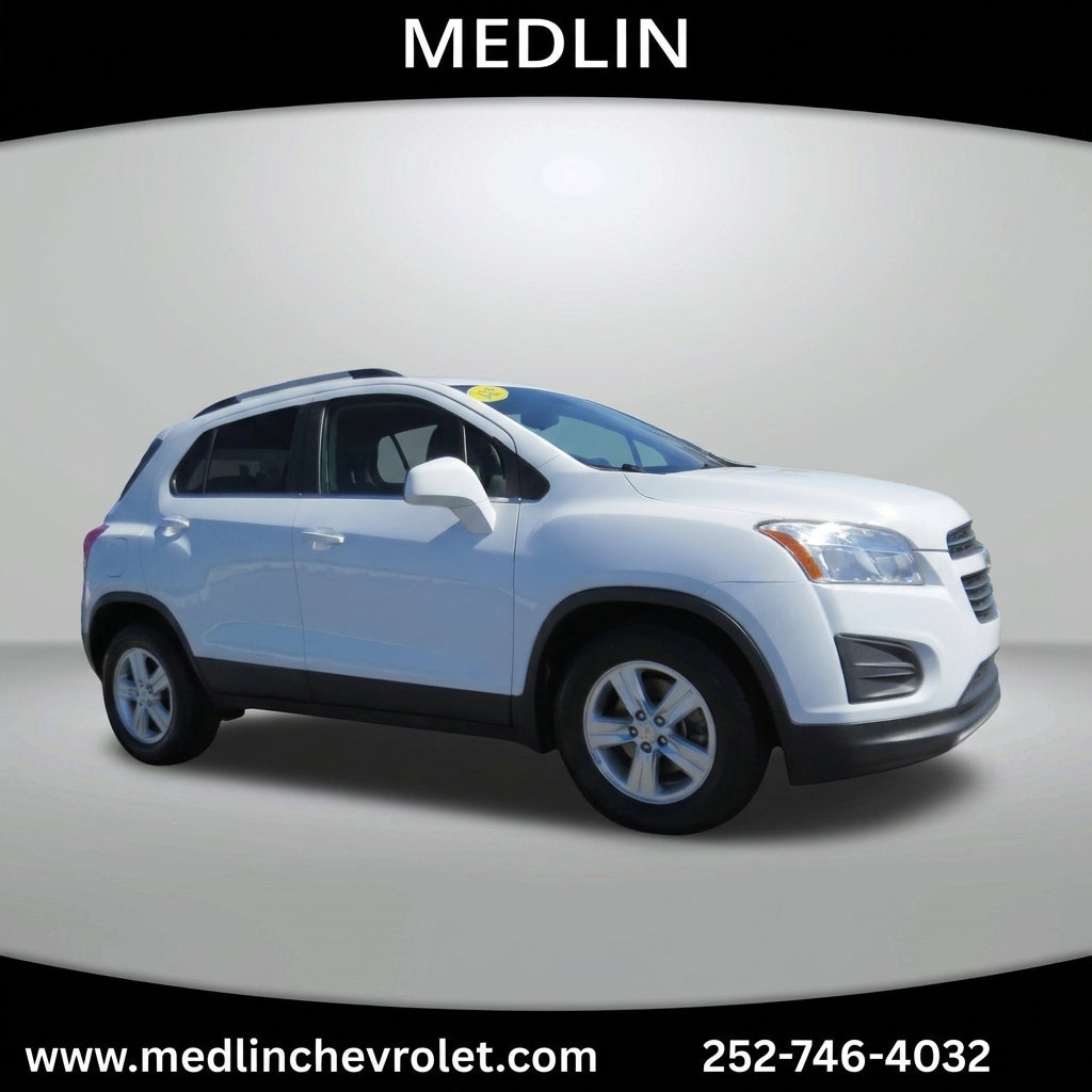 Summit White 2015 Chevrolet Trax SUV / Crossover Front-Wheel Drive Automatic