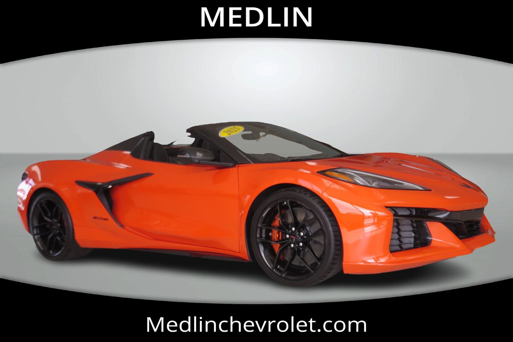 Sebring Orange Tintcoat 2025 Chevrolet Corvette Convertible Rear-Wheel Drive Automatic