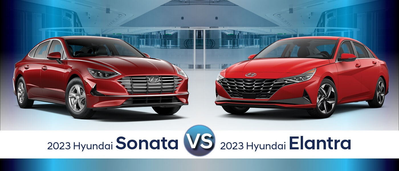 2023 Hyundai Sonata vs Elantra Interior, Performance, Technology