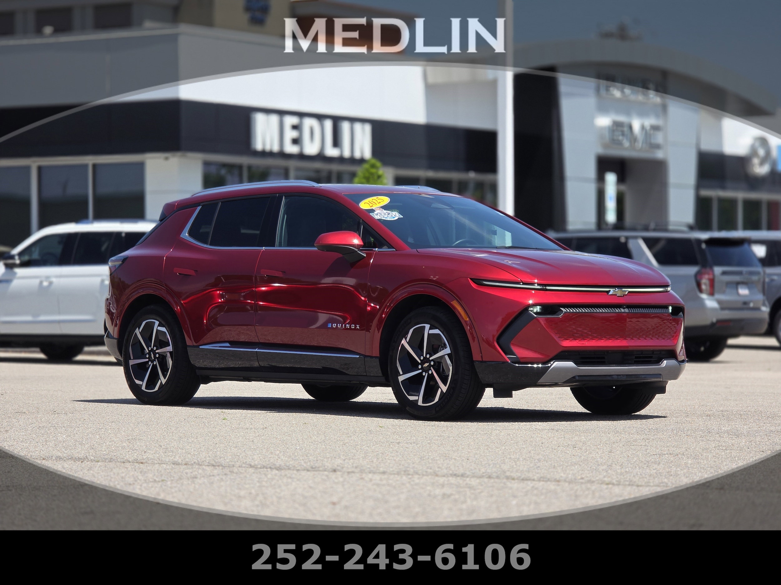 Red 2025 Chevrolet Equinox EV SUV / Crossover Front-Wheel Drive Automatic