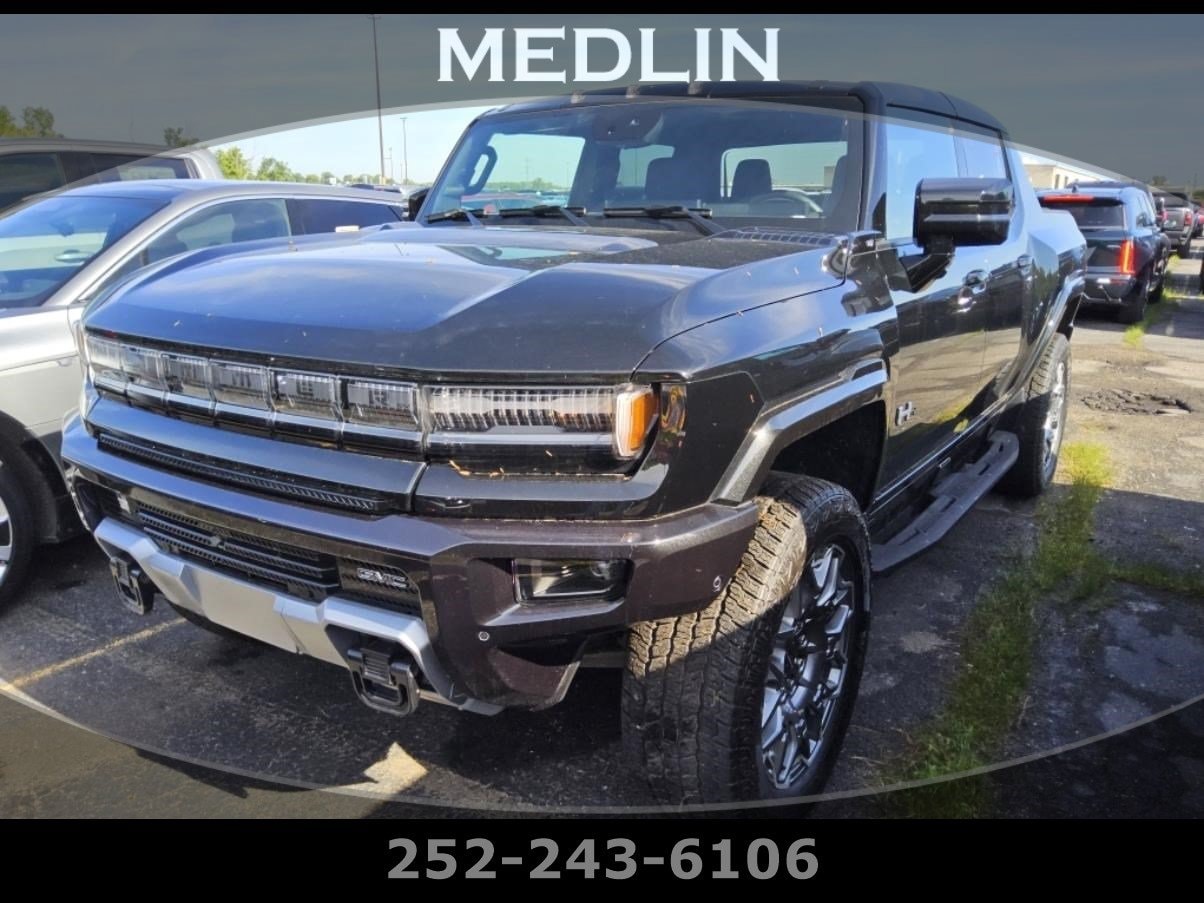 Black 2025 GMC Hummer EV Pickup Pickup Truck All-Wheel Drive Automatic