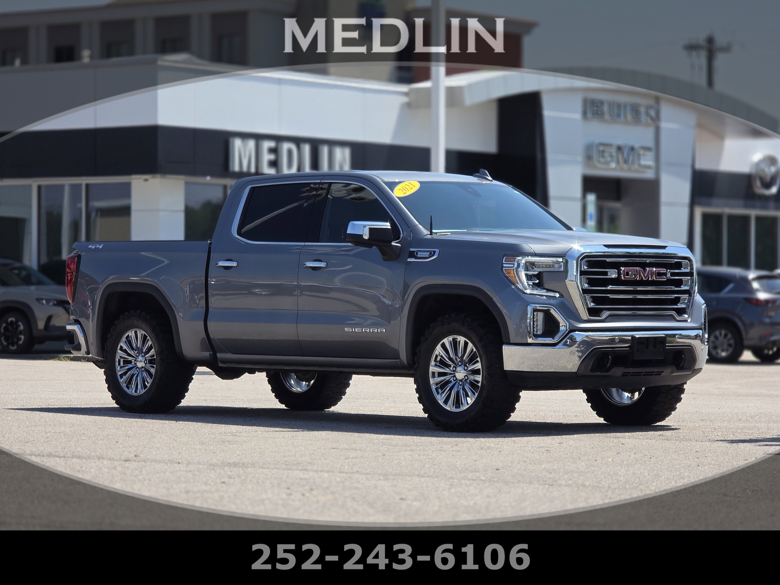 2021 GMC Sierra 1500 SLT Crew Cab 4WD