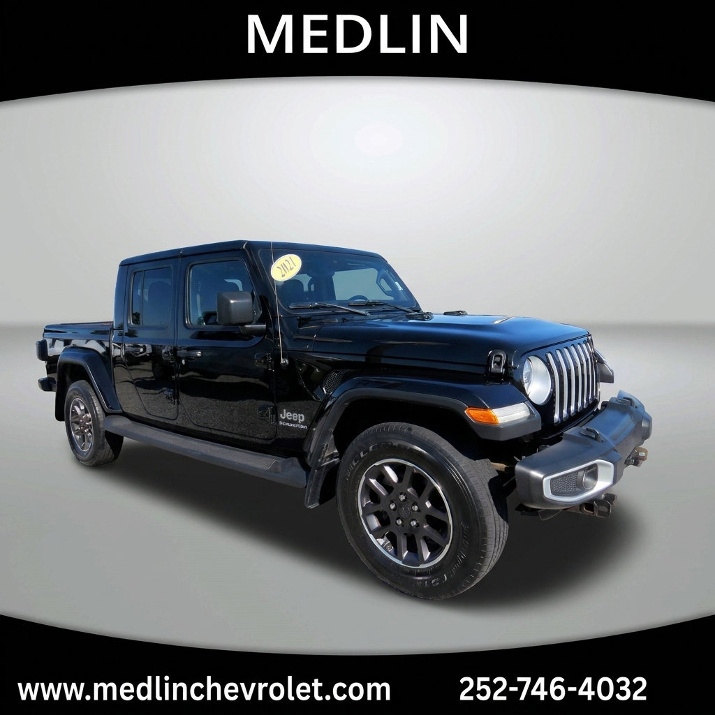  2021 Jeep Gladiator Overland Crew Cab 4WD   