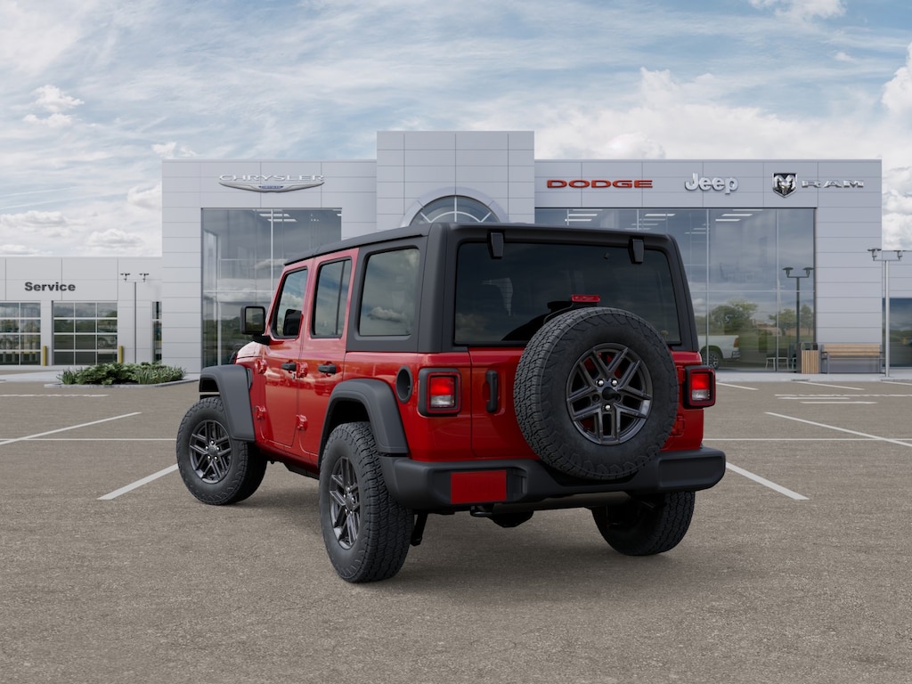 New 2025 Jeep Wrangler 4-DOOR SPORT S Sport Utility
