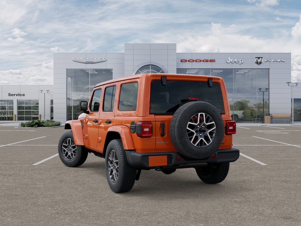 New 2025 Jeep Wrangler 4-DOOR SAHARA Sport Utility