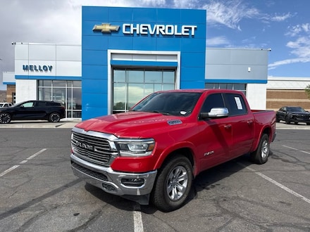 2022 Ram 1500 Laramie Crew Cab 4x4 57 Box Truck
