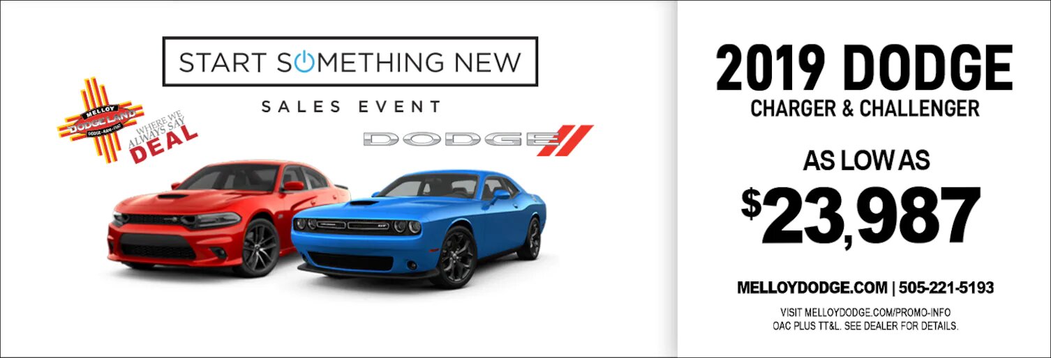 Dodge Start Something New Sale near Los Lunas NM