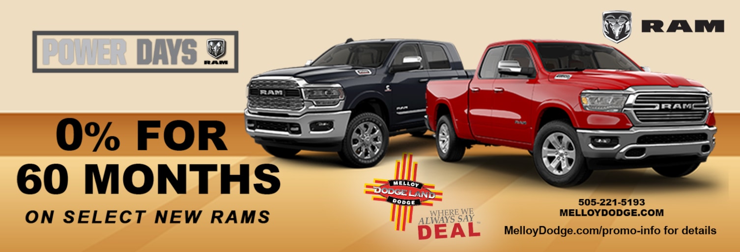Melloy Dodge l New & Used Ram Dodge Dealer in Albuquerque, NM