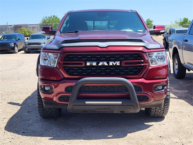 Certified 2022 RAM Ram 1500 Pickup Big Horn/Lone Star with VIN 1C6RRFFG3NN375287 for sale in Albuquerque, NM
