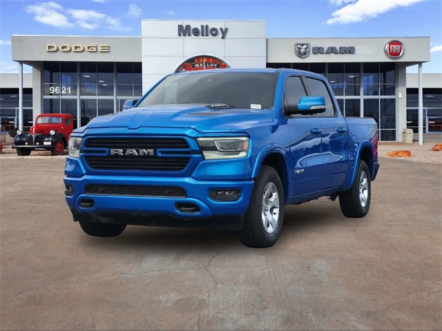 Certified 2021 RAM Ram 1500 Pickup Laramie with VIN 1C6SRFJT8MN787306 for sale in Albuquerque, NM