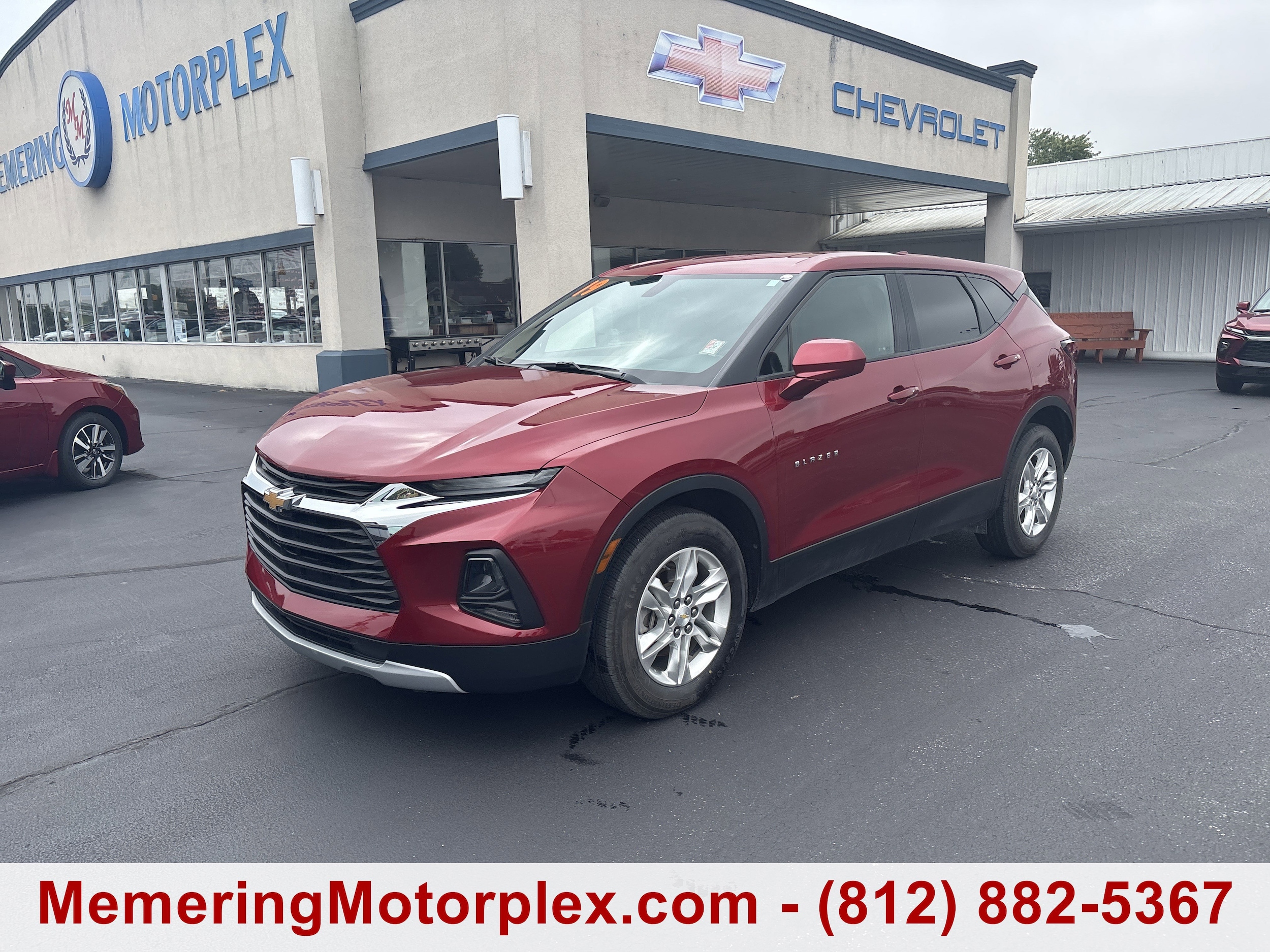 Used 2019 Chevrolet Blazer 2LT with VIN 3GNKBCRS9KS692819 for sale in Vincennes, IN