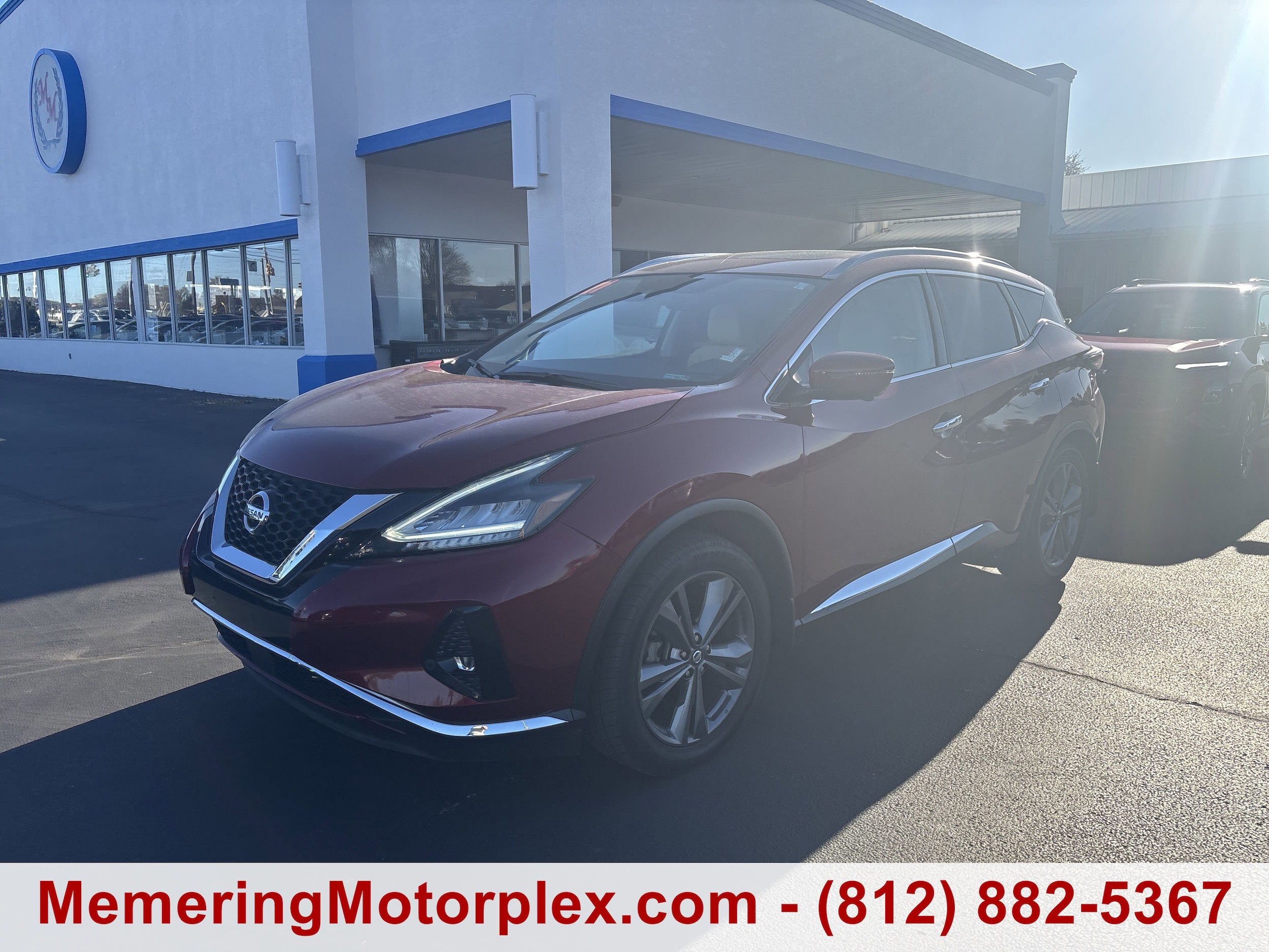 Used 2021 Nissan Murano Platinum with VIN 5N1AZ2DSXMC104545 for sale in Vincennes, IN