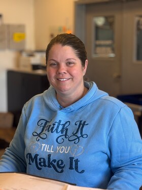 Staff member Amanda York from f917100c67ba