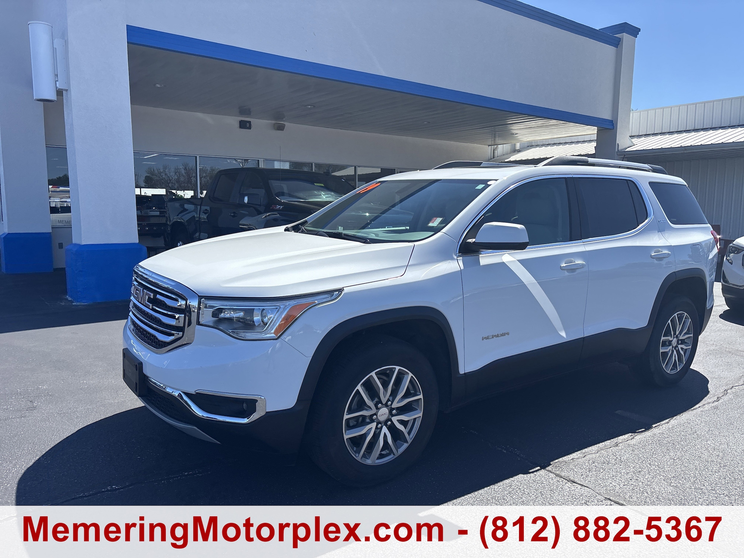 Used 2019 GMC Acadia SLE-2 with VIN 1GKKNLLA5KZ105703 for sale in Vincennes, IN