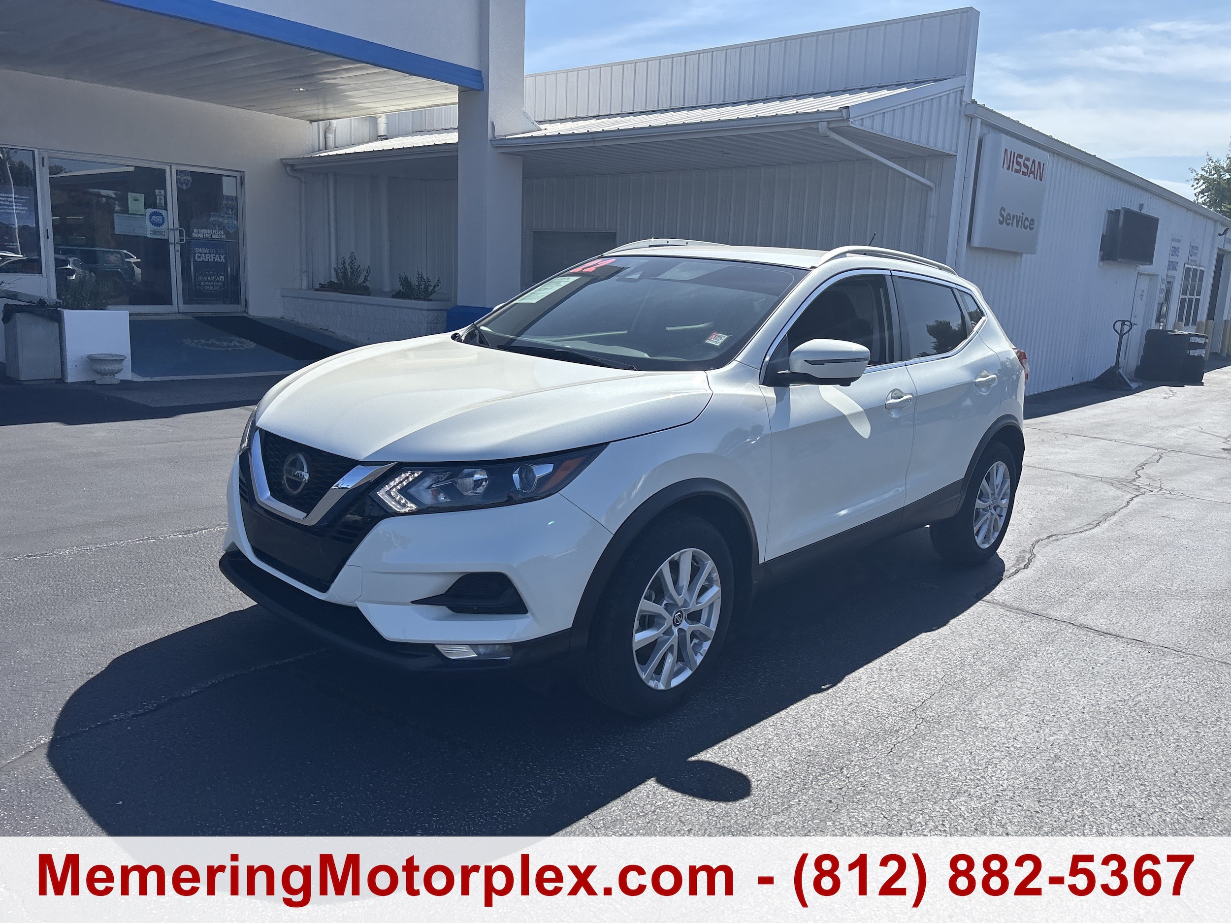 Used 2022 Nissan Rogue Sport SV with VIN JN1BJ1BW2NW478795 for sale in Vincennes, IN
