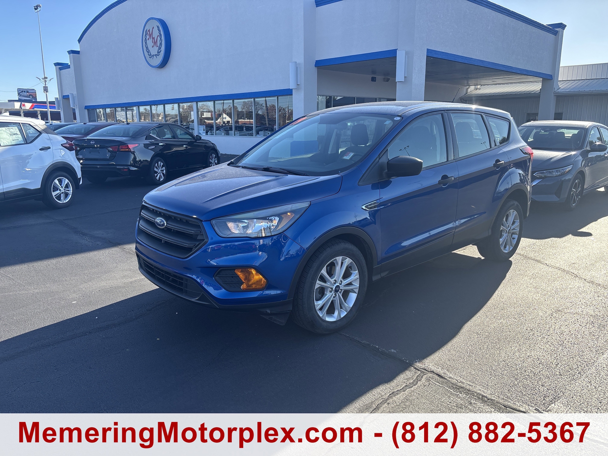 Used 2019 Ford Escape S with VIN 1FMCU0F73KUA74820 for sale in Vincennes, IN