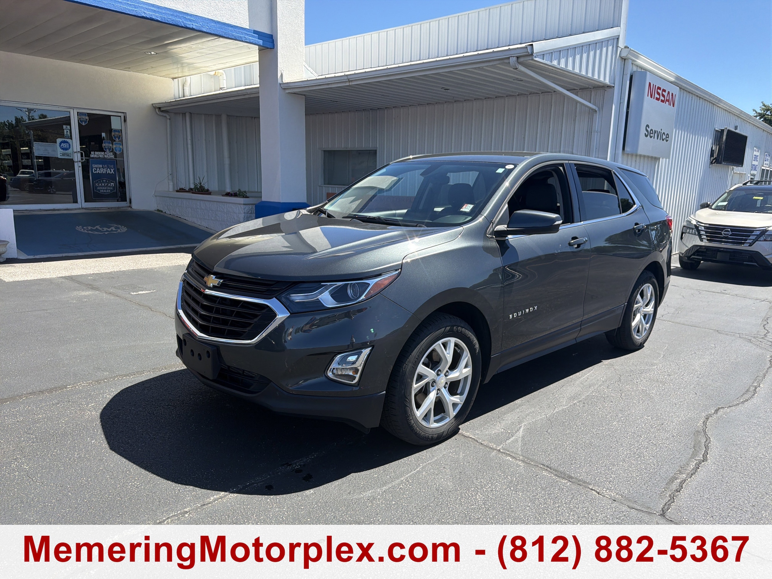Used 2018 Chevrolet Equinox LT with VIN 3GNAXKEX9JS531006 for sale in Vincennes, IN