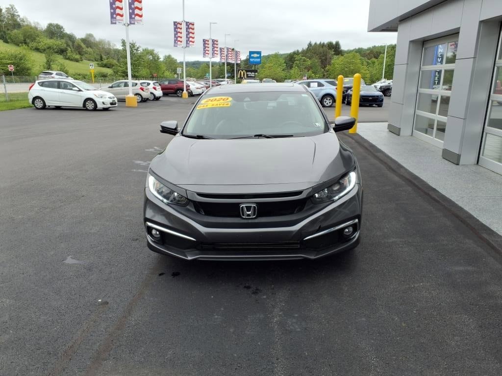 Used 2020 Honda Civic EX-L with VIN 19XFC1F74LE217235 for sale in Windber, PA