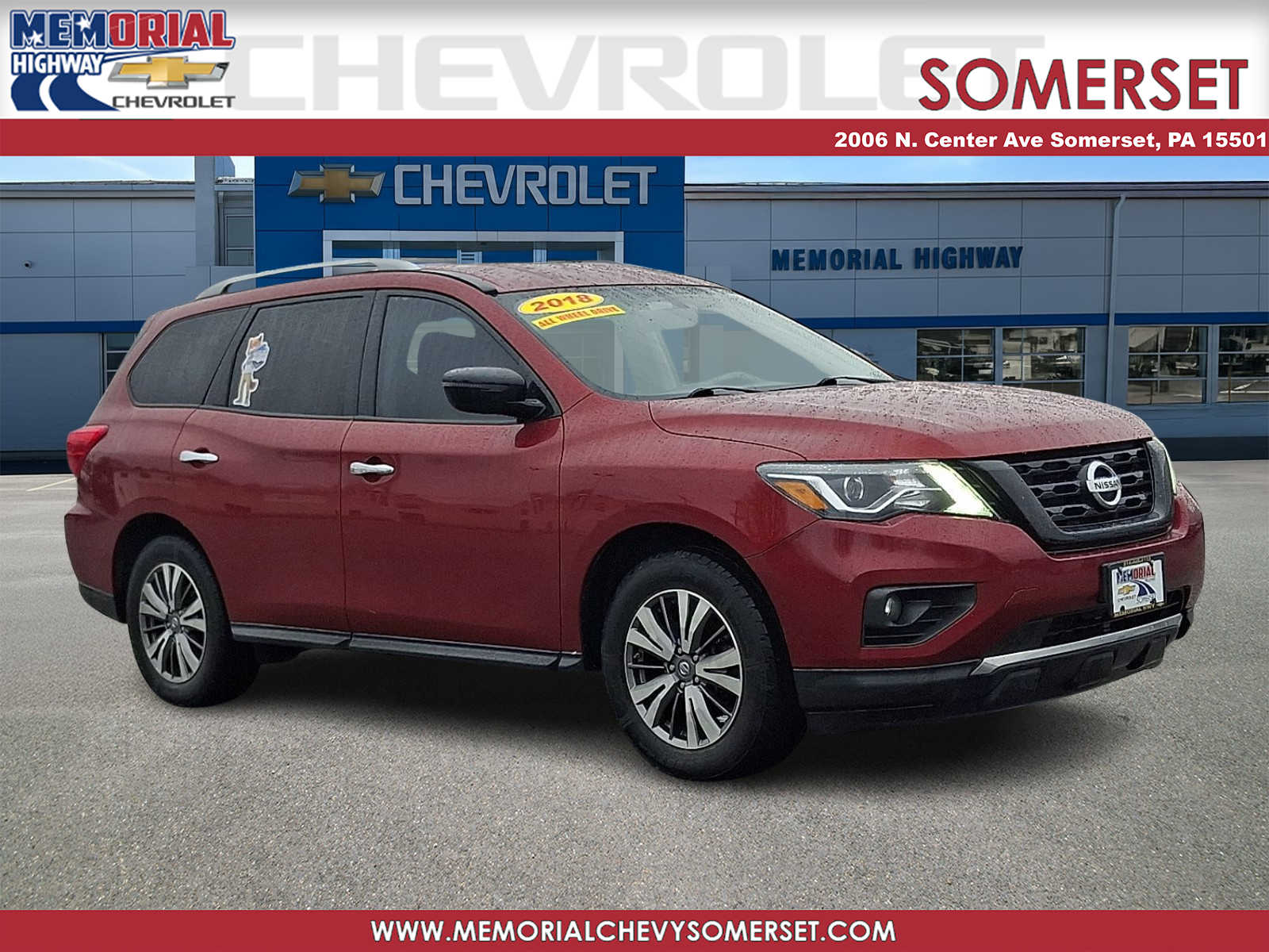 2018 Nissan Pathfinder SV