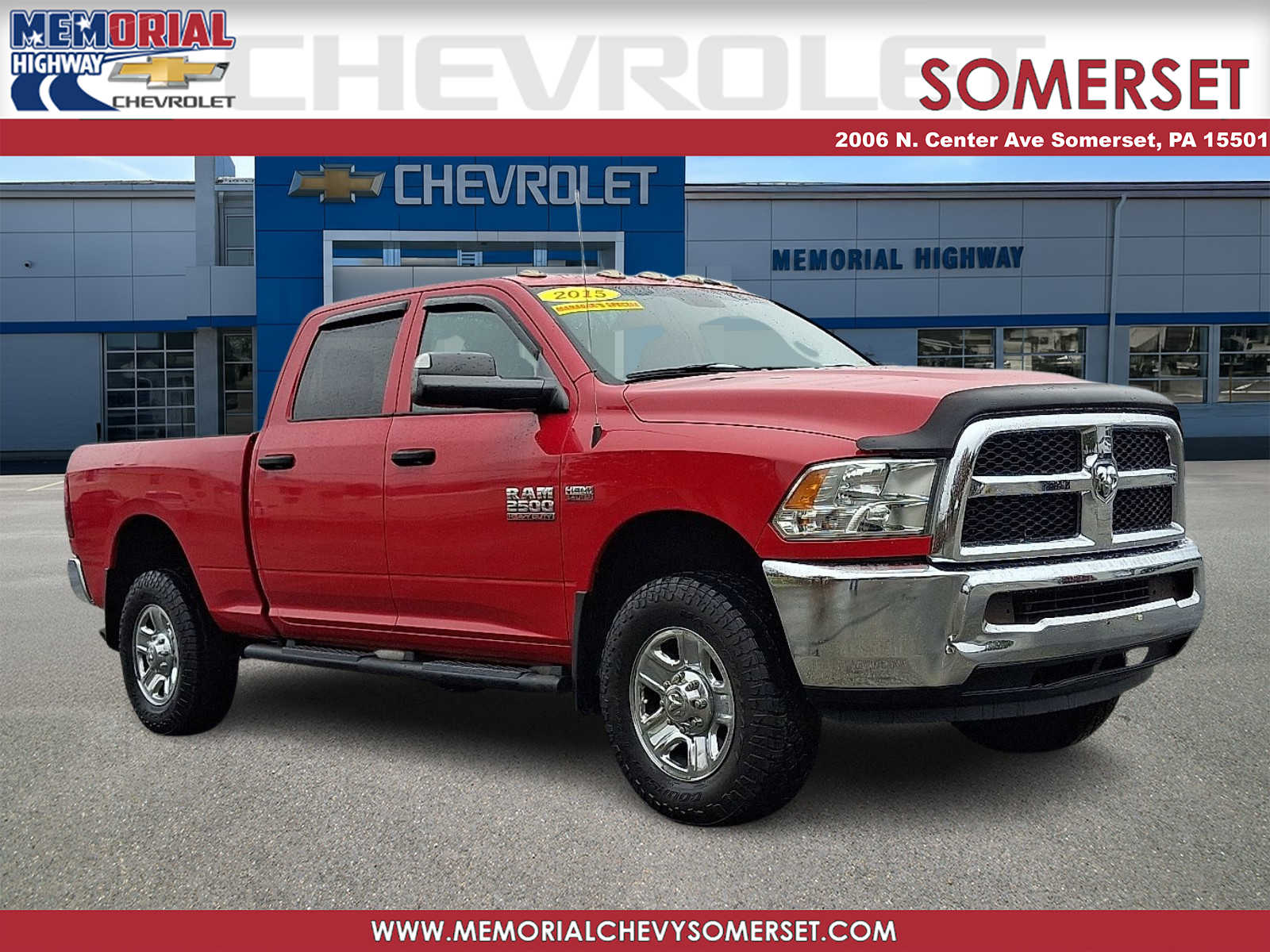 2015 RAM Ram 2500 Pickup Tradesman