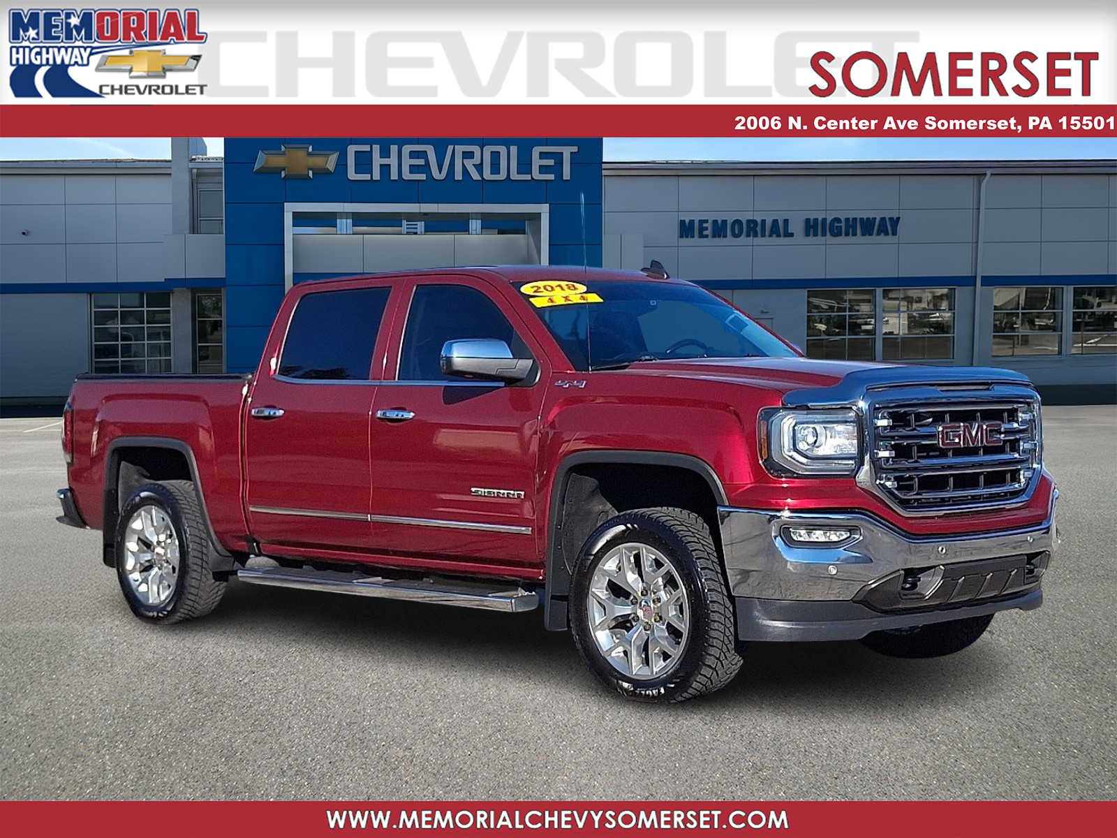 2018 GMC Sierra 1500 SLT