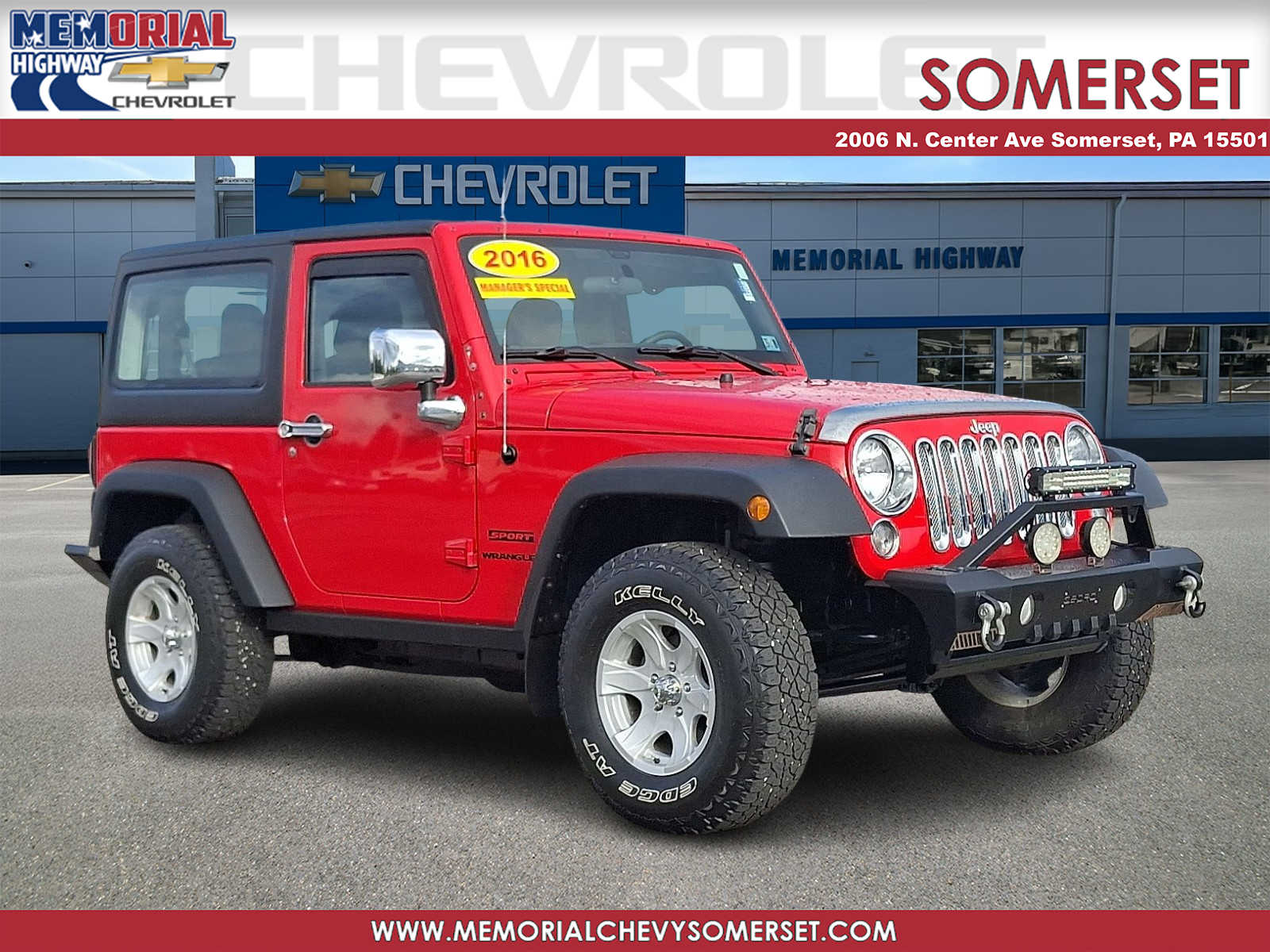 2016 Jeep Wrangler Sport